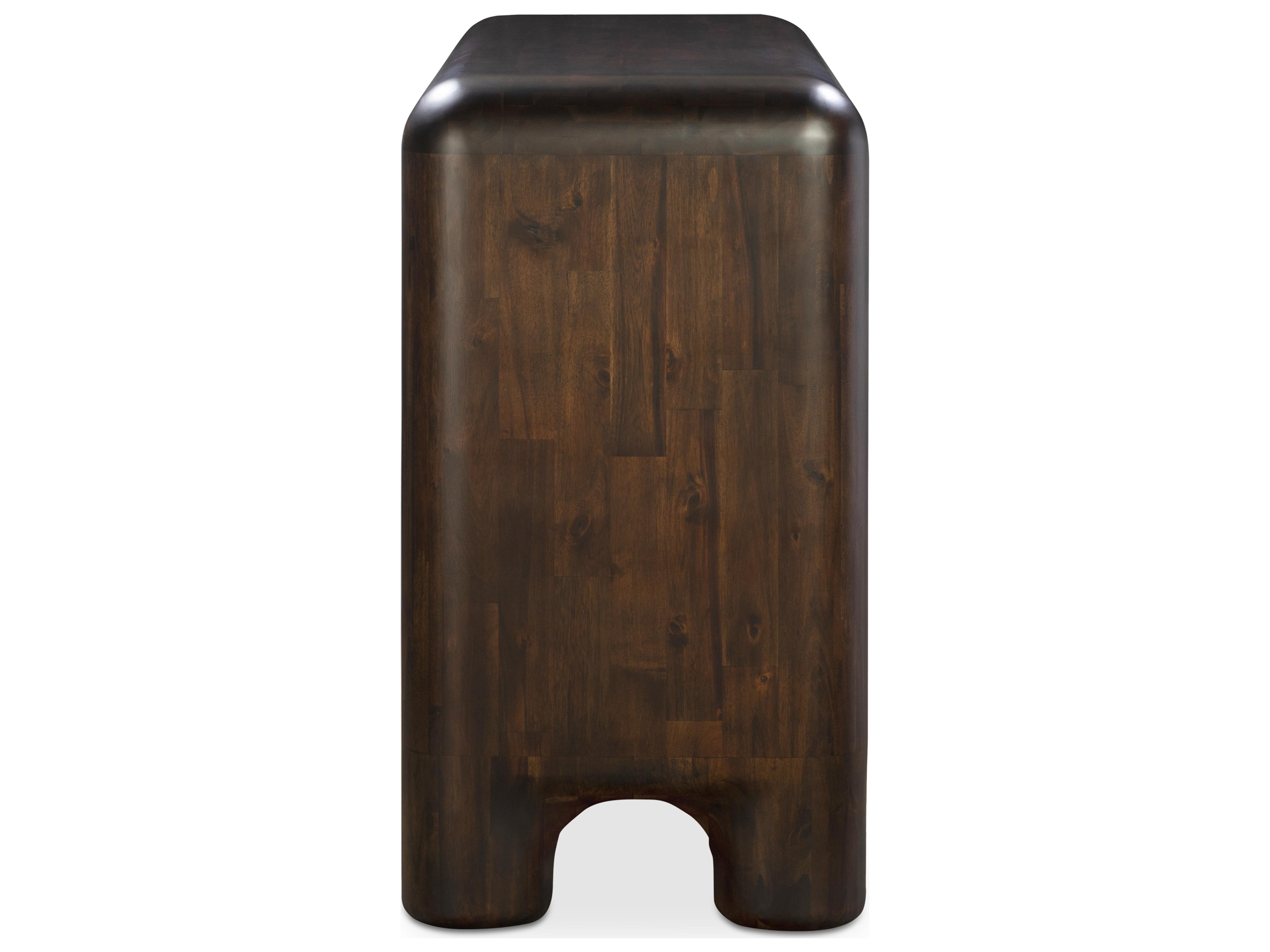 Moe's Home Rowan 6-Drawers Acacia Wood Double Dresser