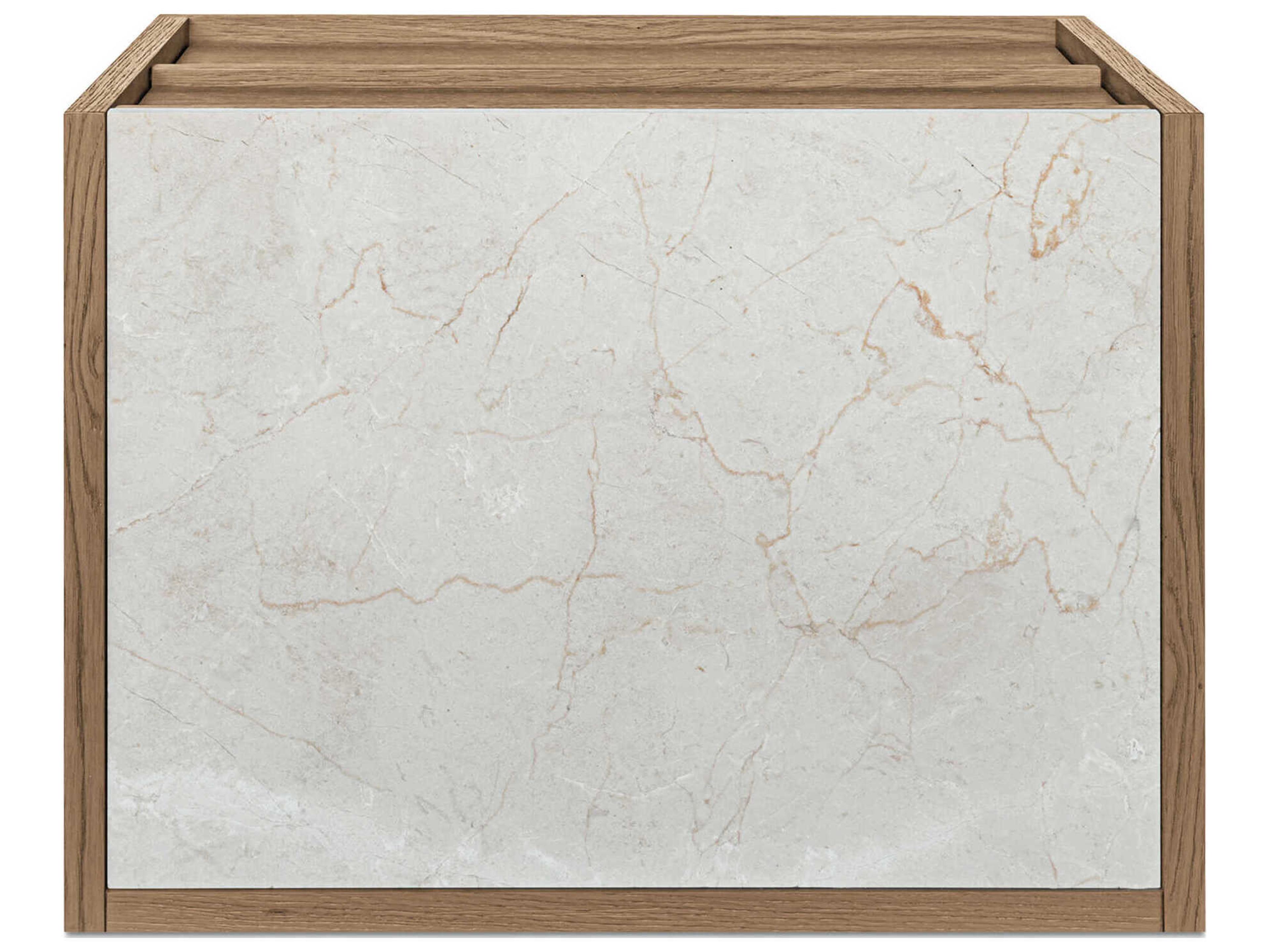 Moe's Home Ashcroft 2-Drawers Oak Wood Nightstand