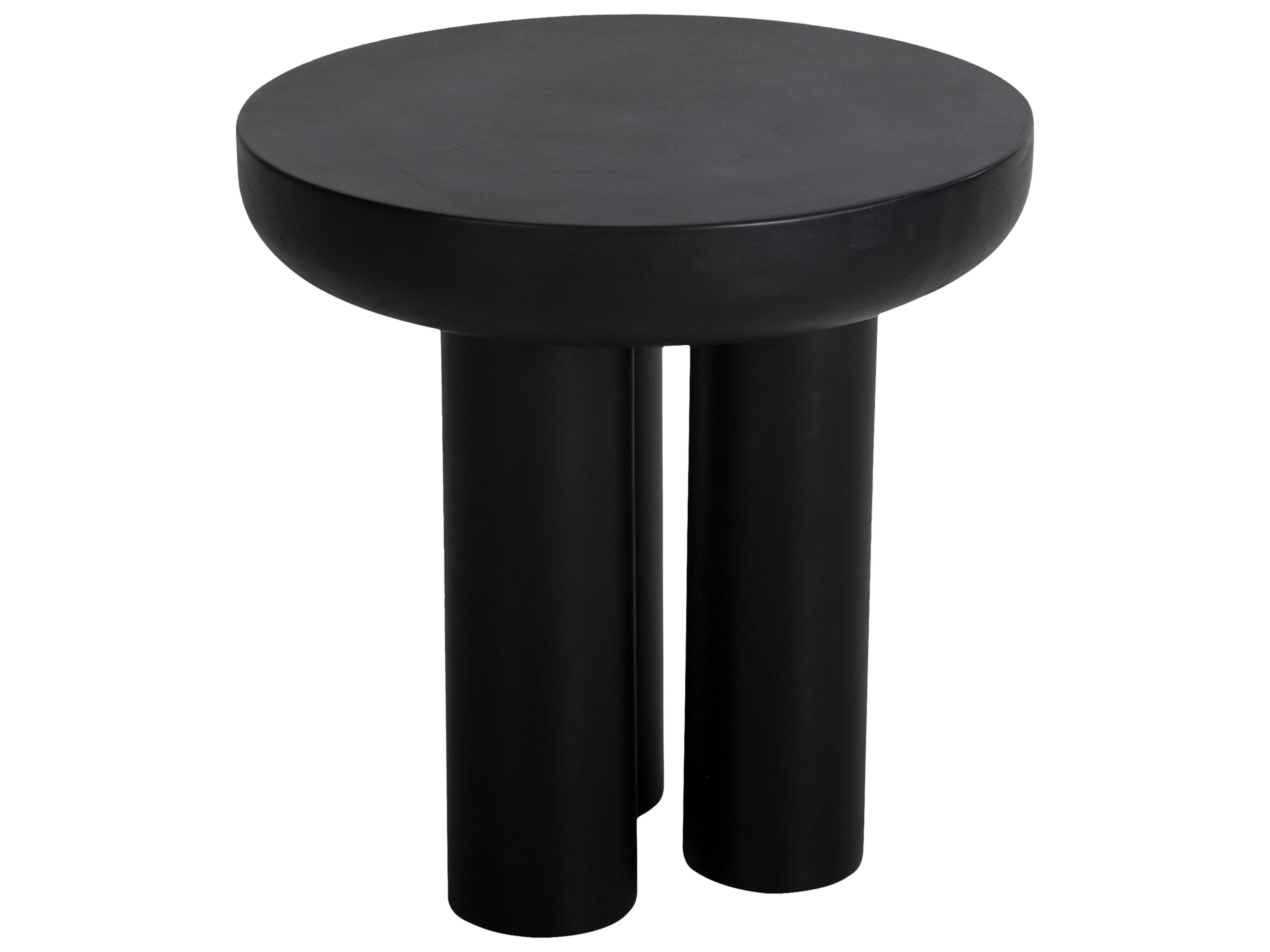 Moe's Home Rocca Side Table Black