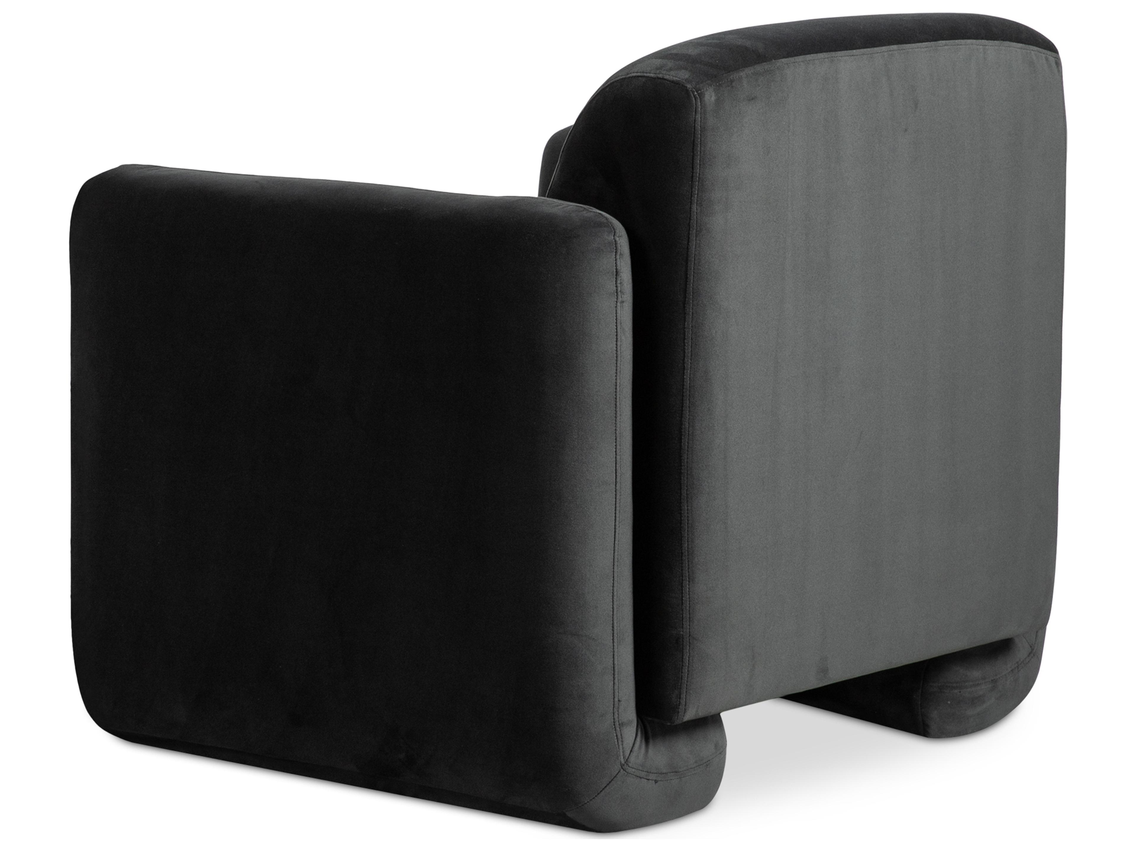 Moe's Home Fallon Gray Fabric Accent Chair