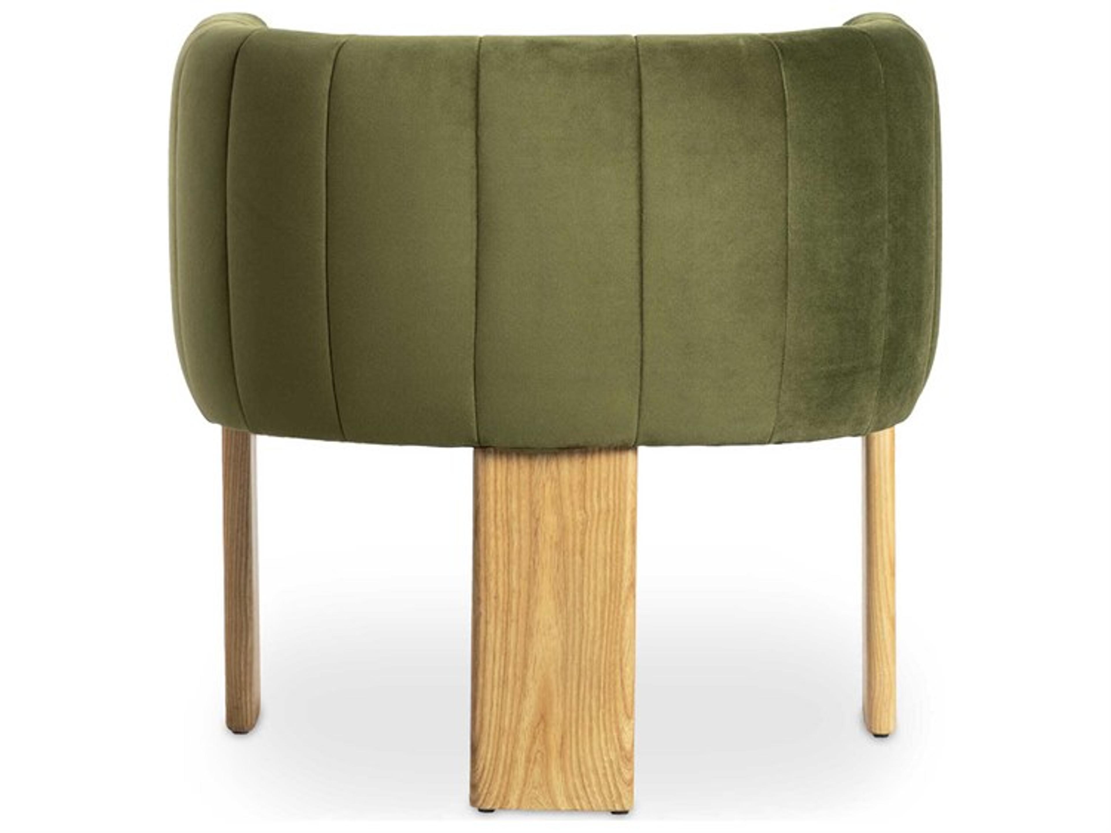 Moe's Home Sofi Green Fabric Accent Chair