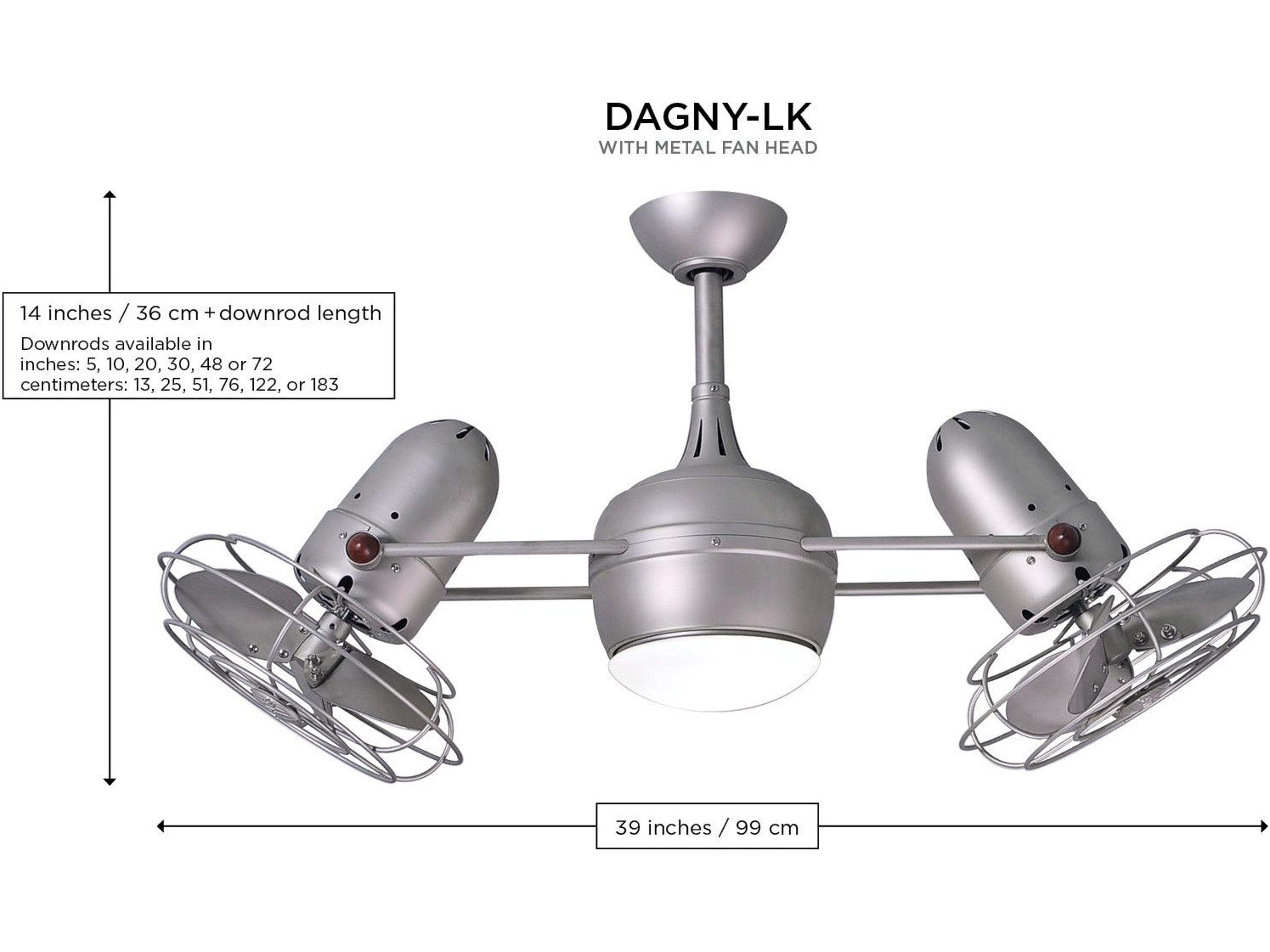 Matthews Fan Dagny 40" Ceiling Fan