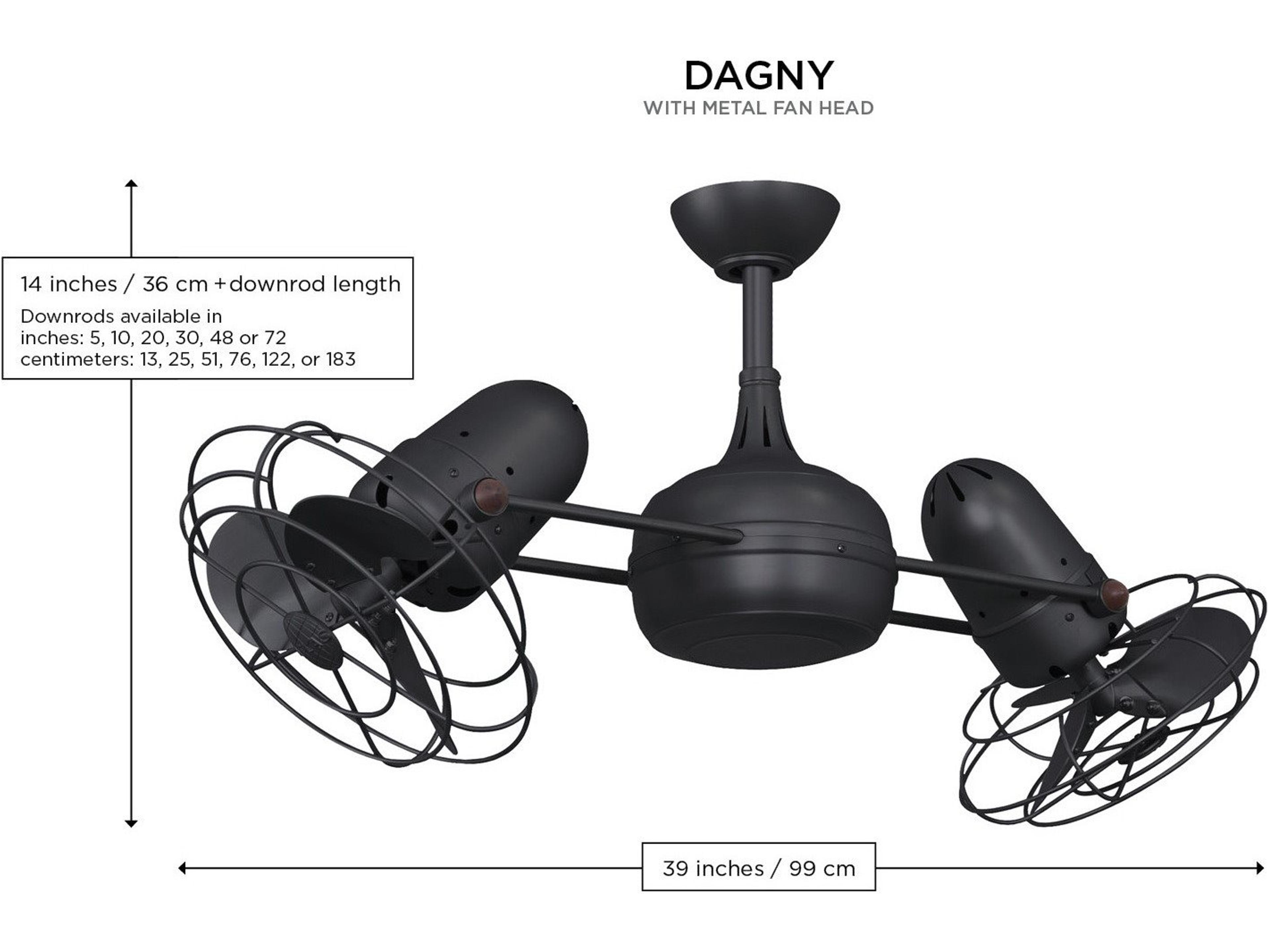 Matthews Fan Dagny 40" Ceiling Fan