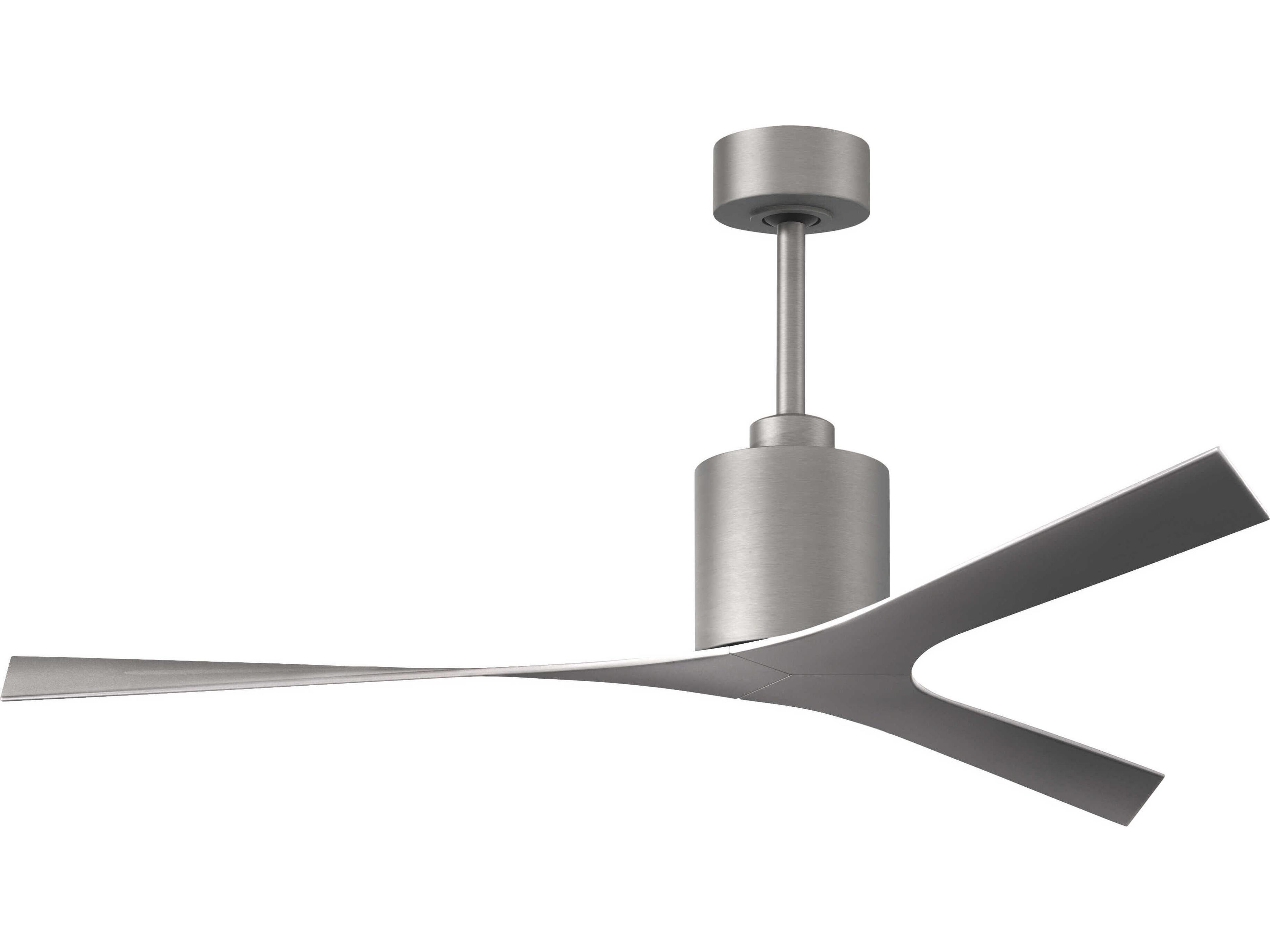 Matthews Fan Molly Brushed Nickel 56" Ceiling Fan