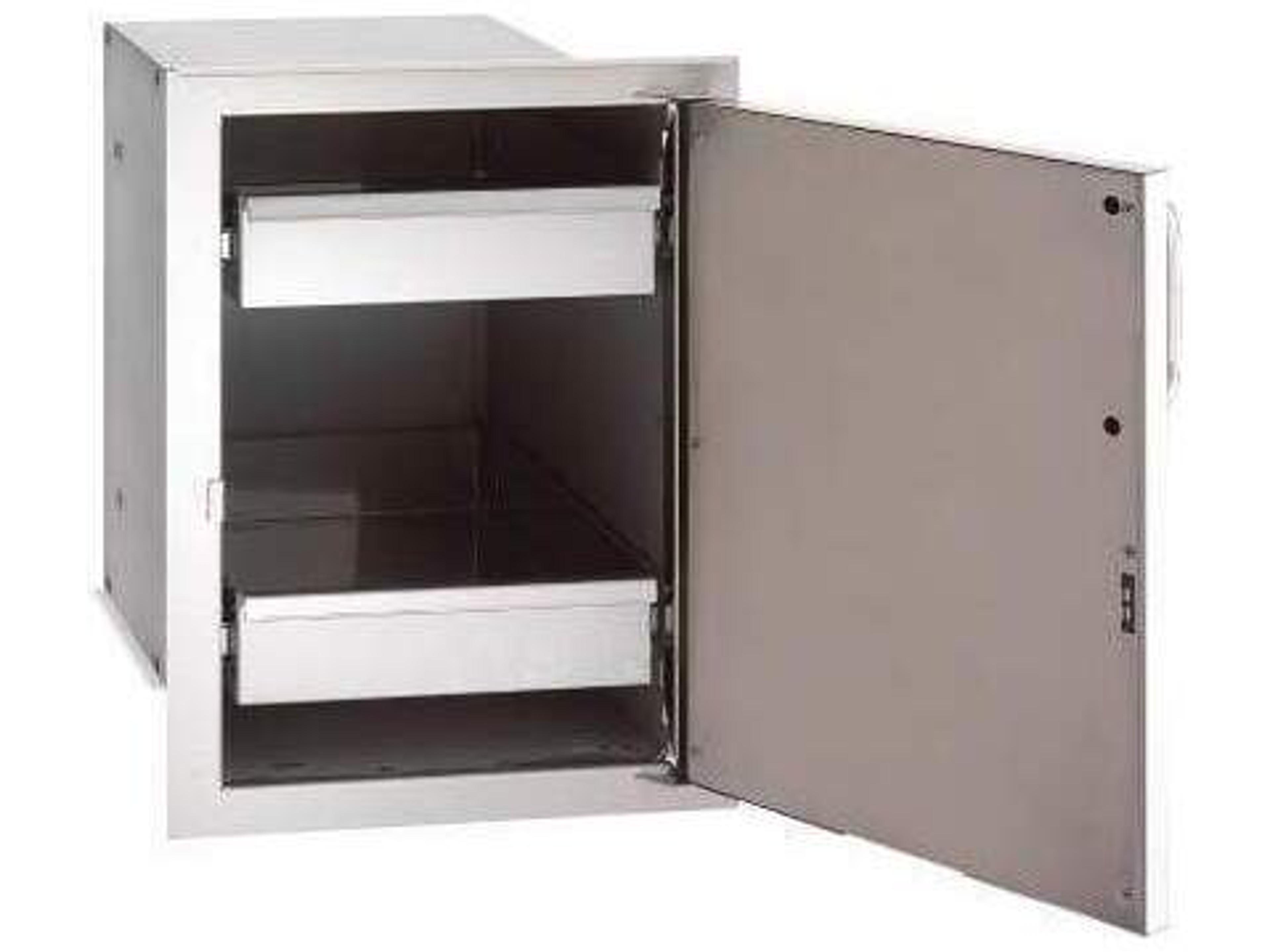 Fire Magic Single Door with Dual Drawer (Right Hinge)