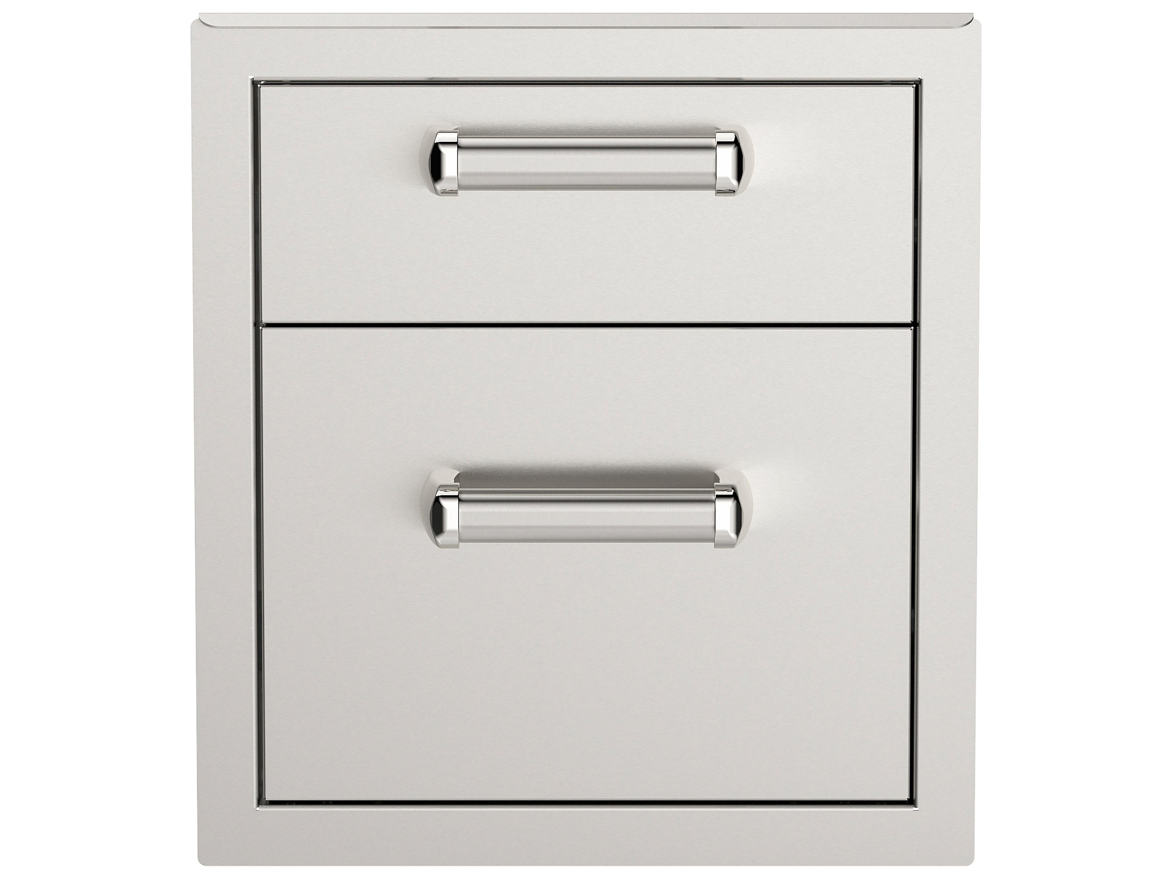 Flush Double Drawer