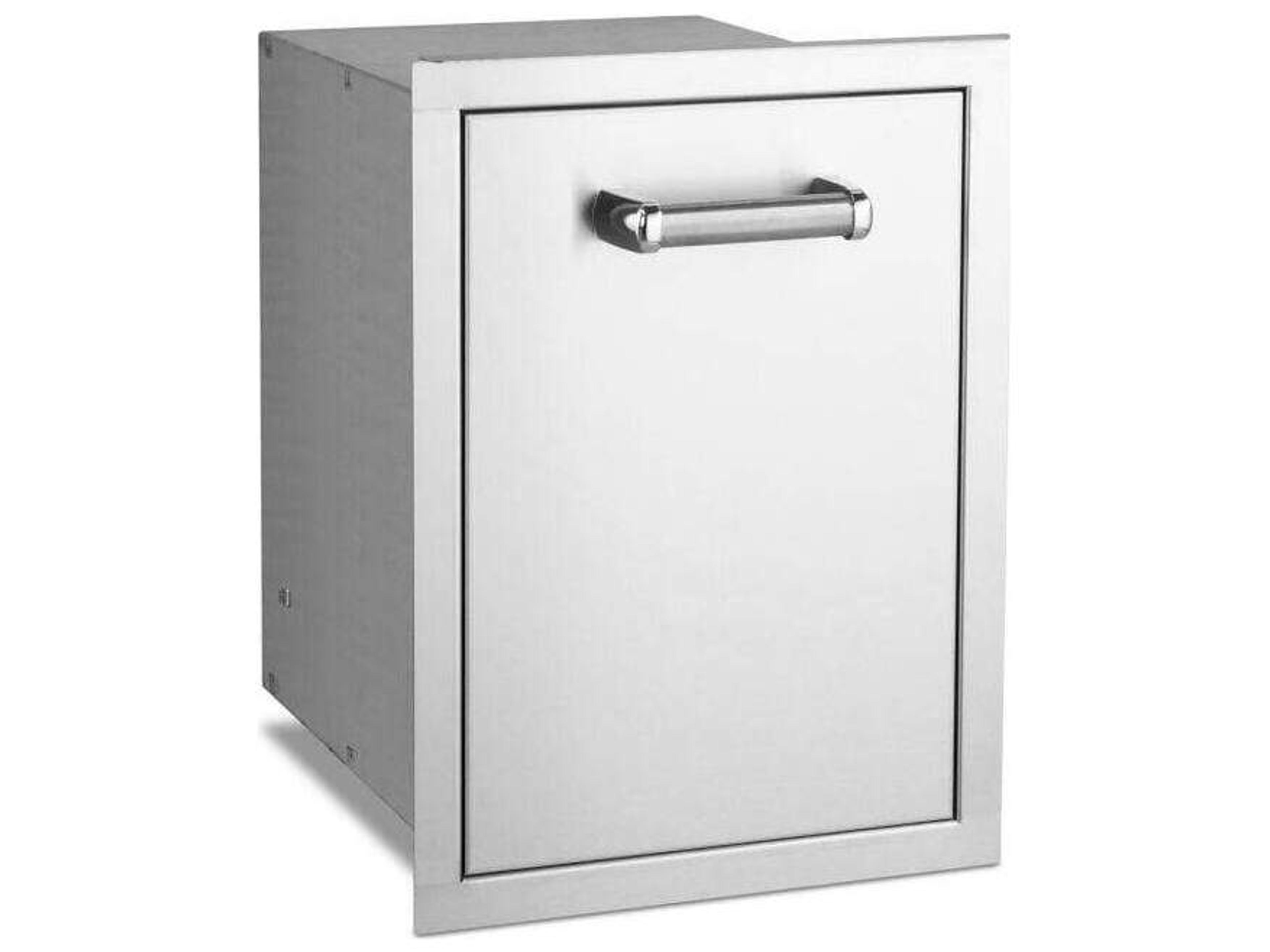 Flush Trash Cabinet