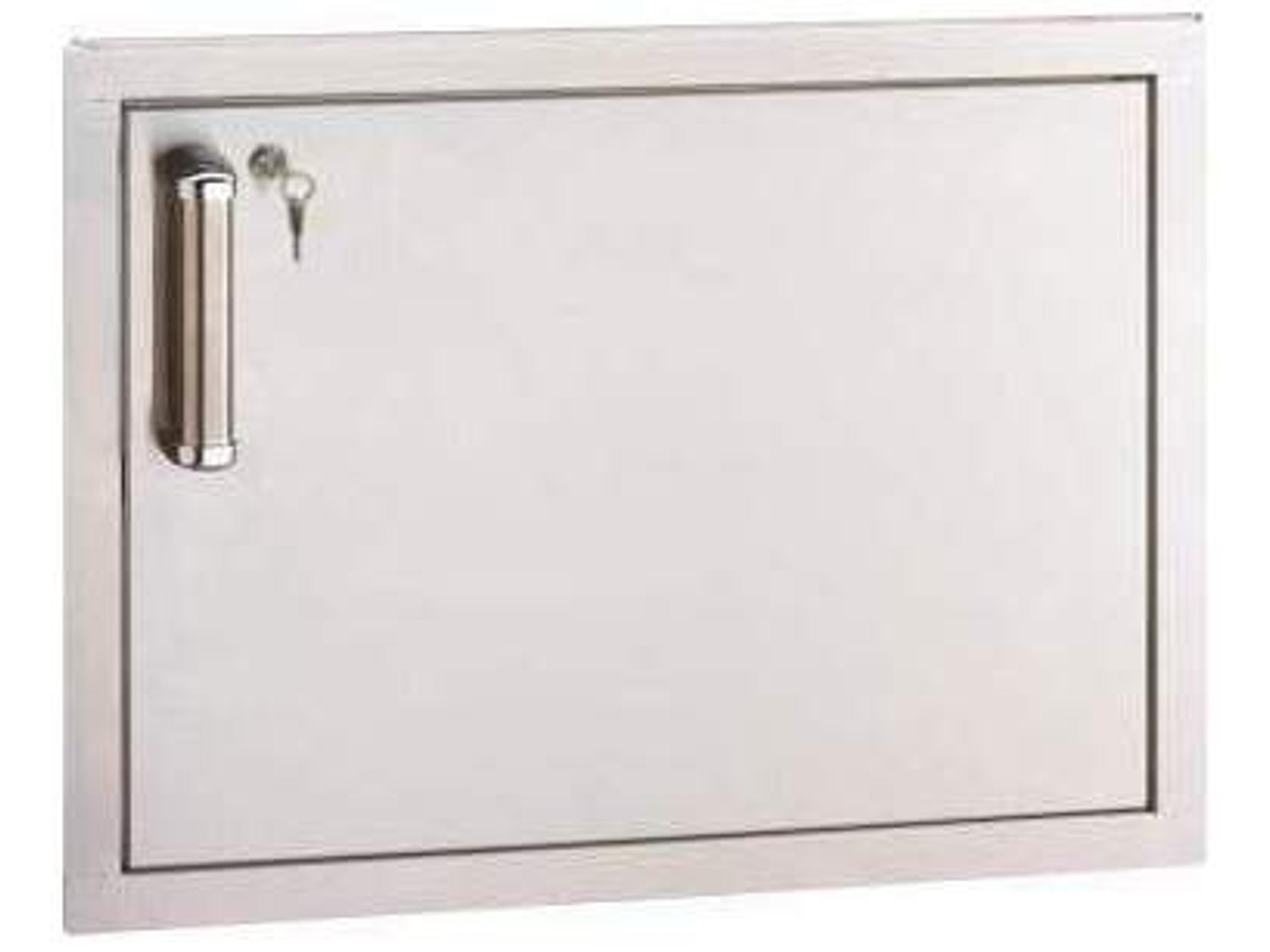 Flush Horizontal Access Door with Lock