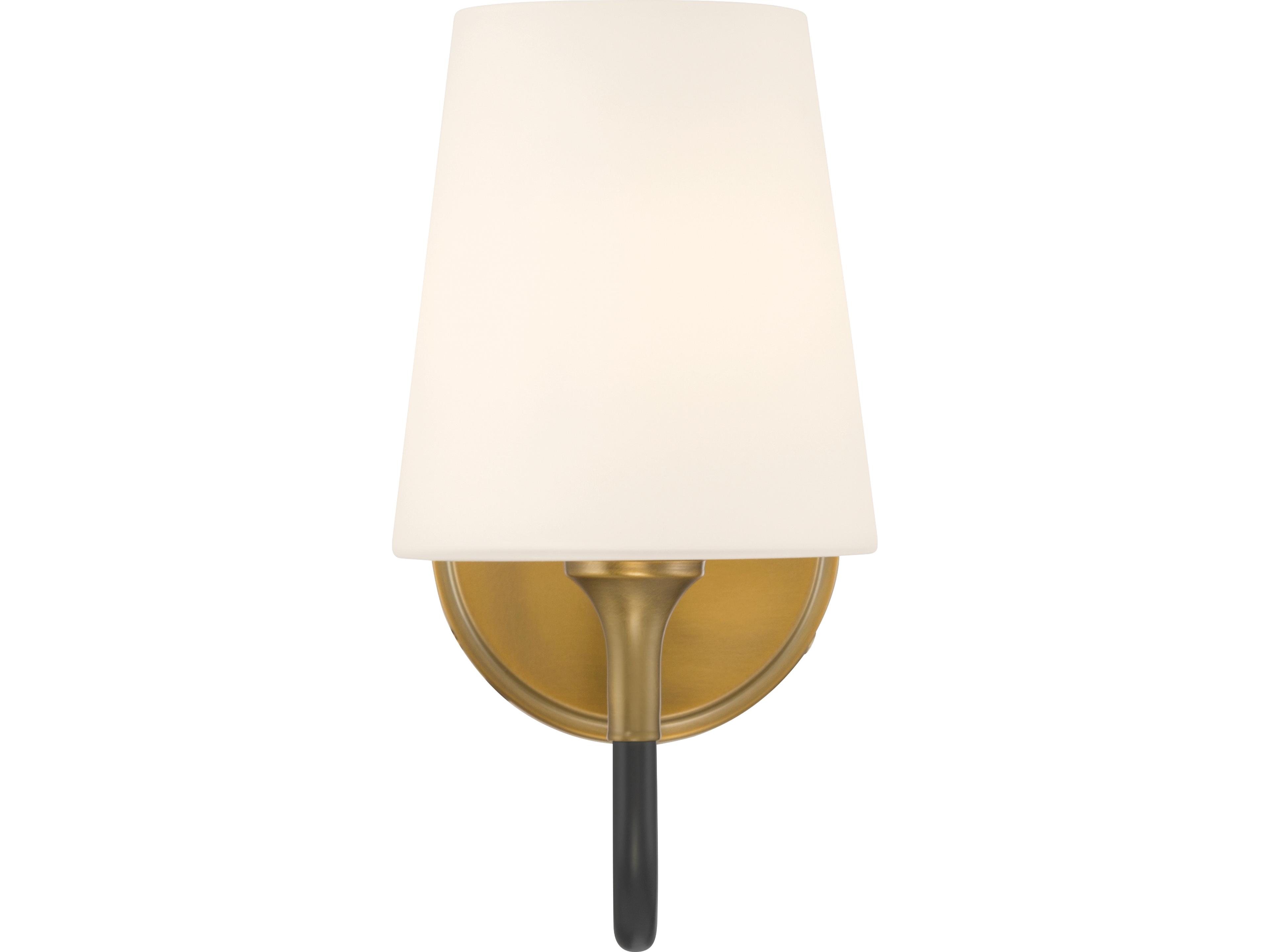Minka Lavery Brienne 1-Light Legacy Brass Wall Sconce