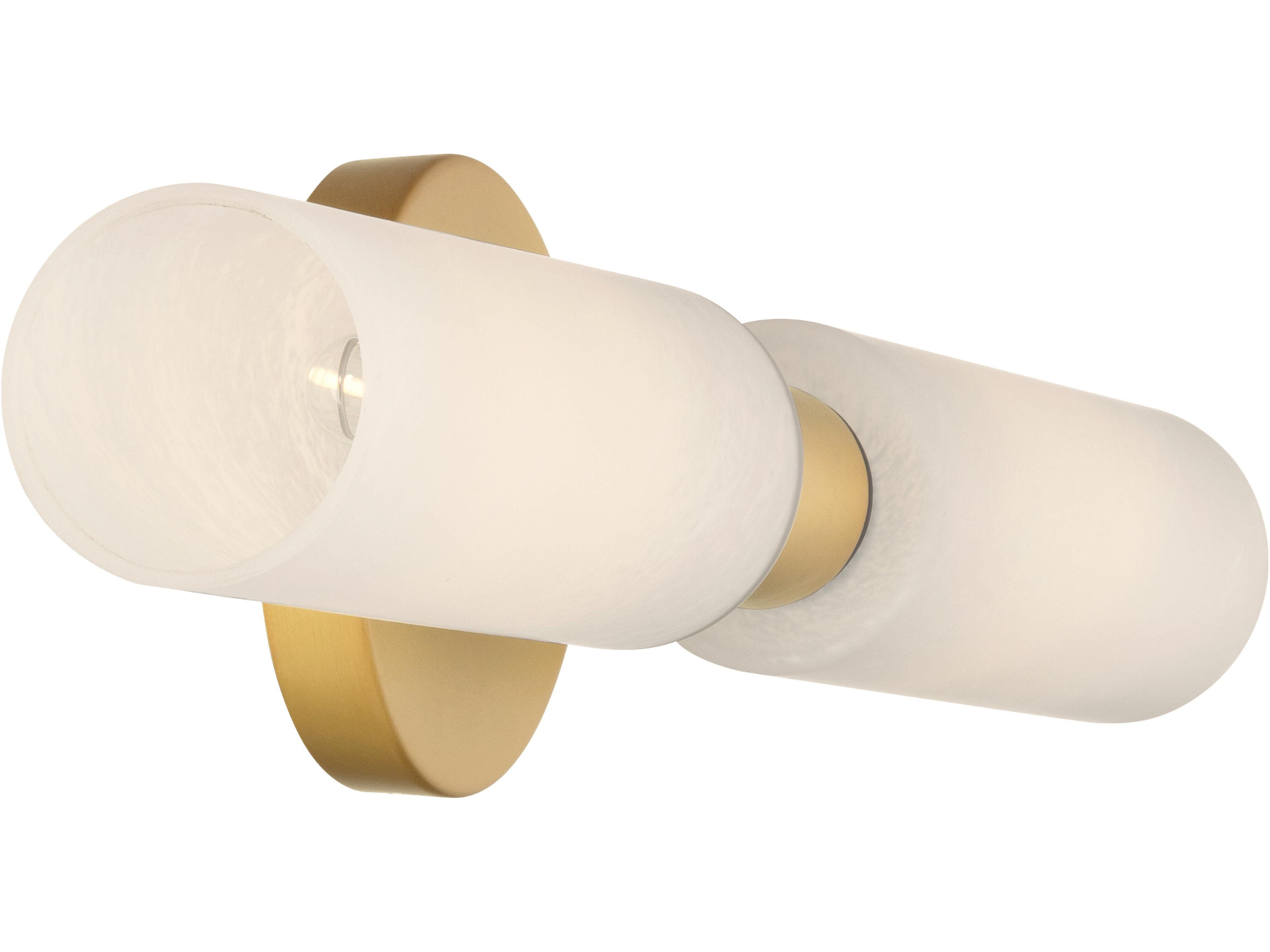 Minka Lavery Wexmere 2-Light Legacy Brass Vanity Light