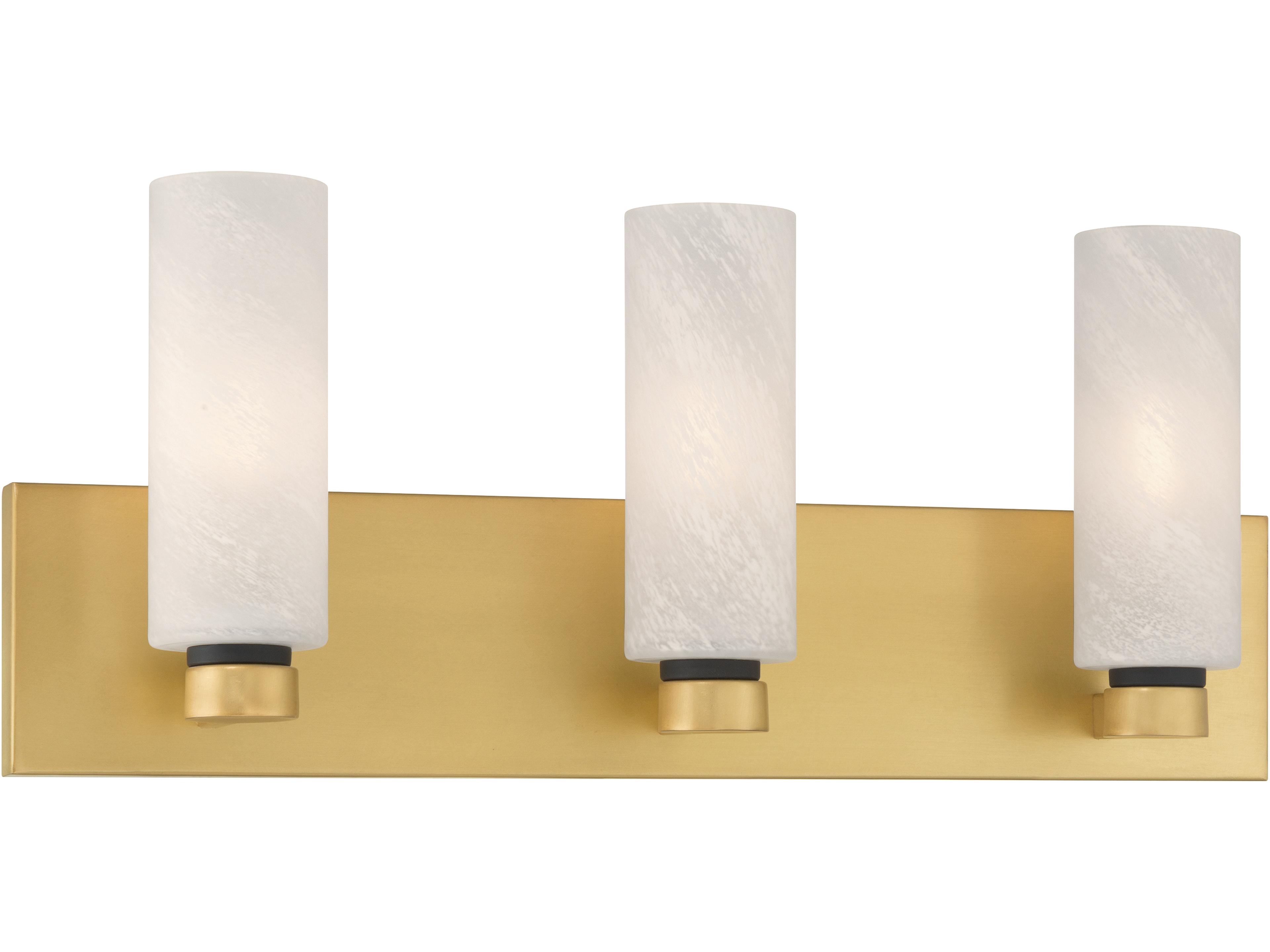 Wexmere 3-Light Legacy Brass Vanity Light