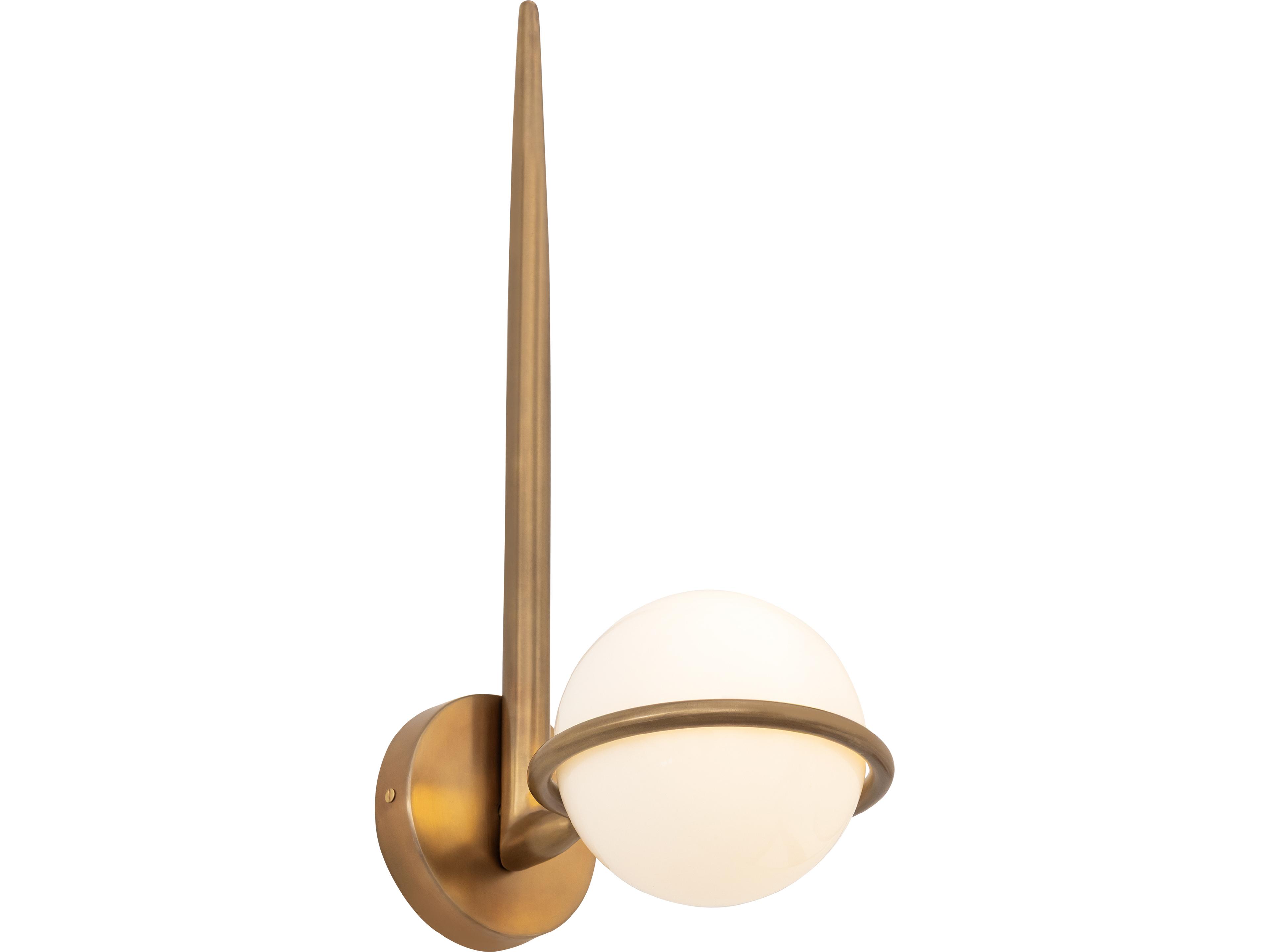 Orstyn 1-Light Legacy Brass Wall Sconce