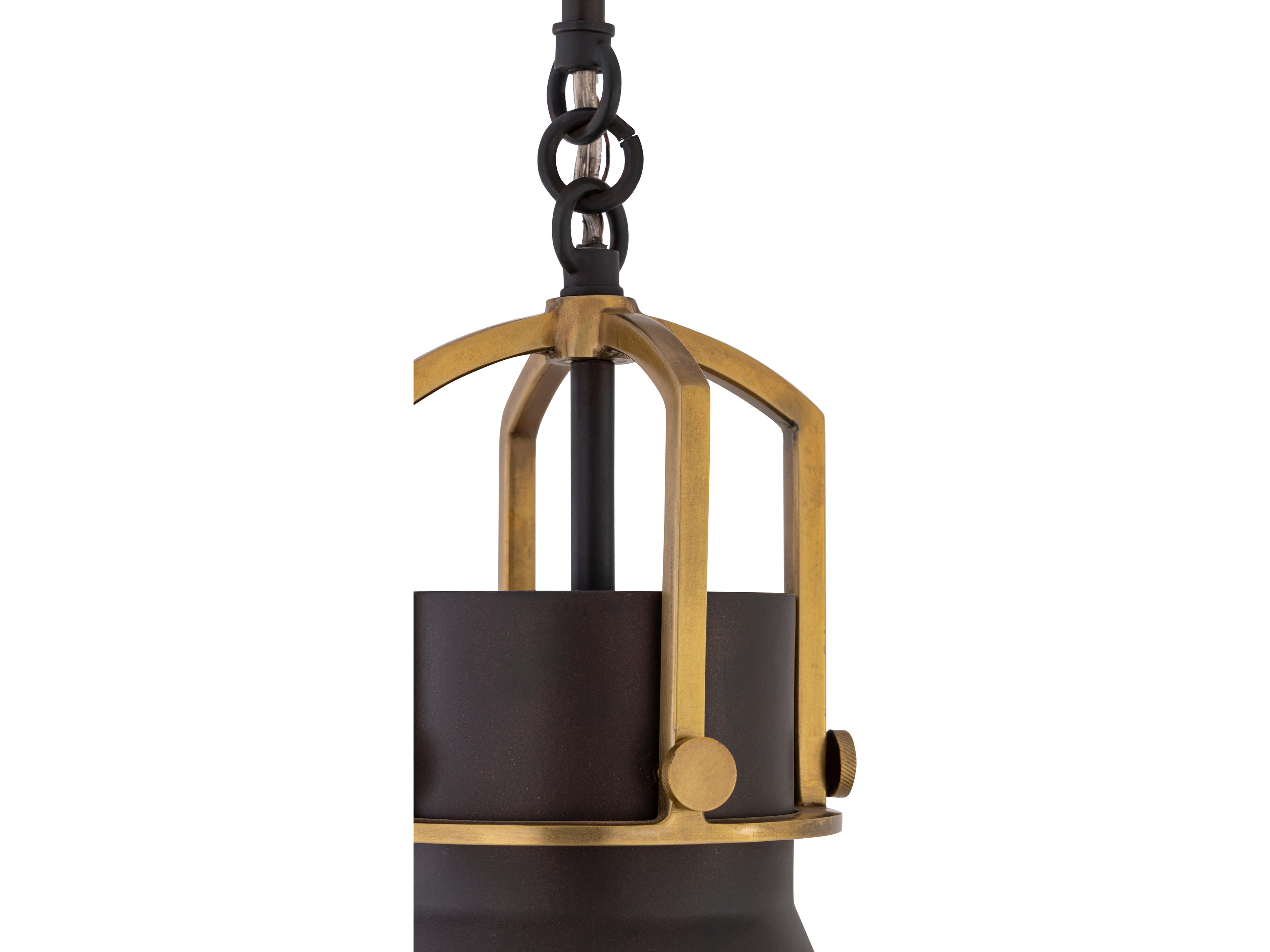 Minka Lavery Fenric 1-Light Dark Bronze Pendant