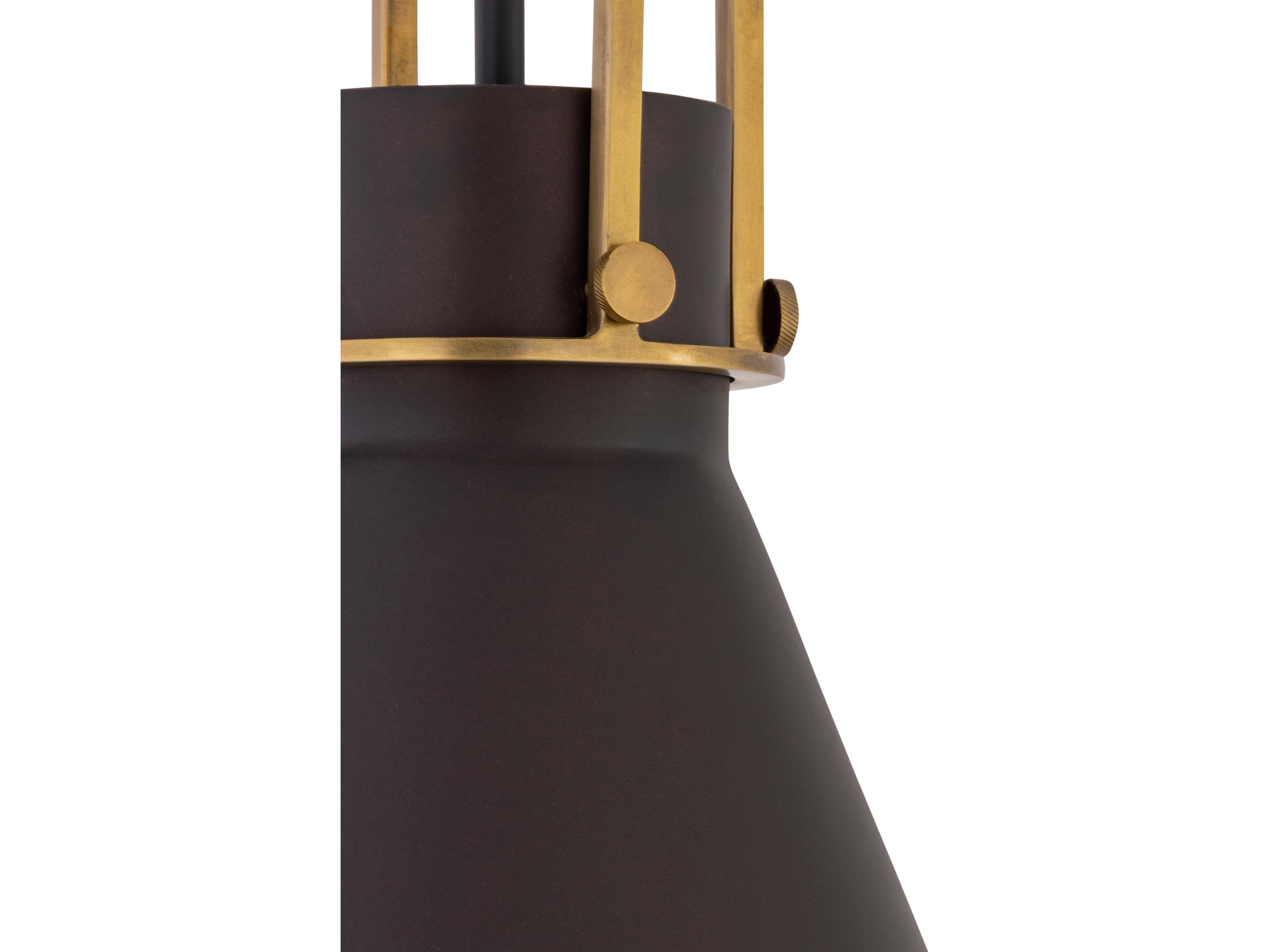 Minka Lavery Fenric 1-Light Dark Bronze Pendant