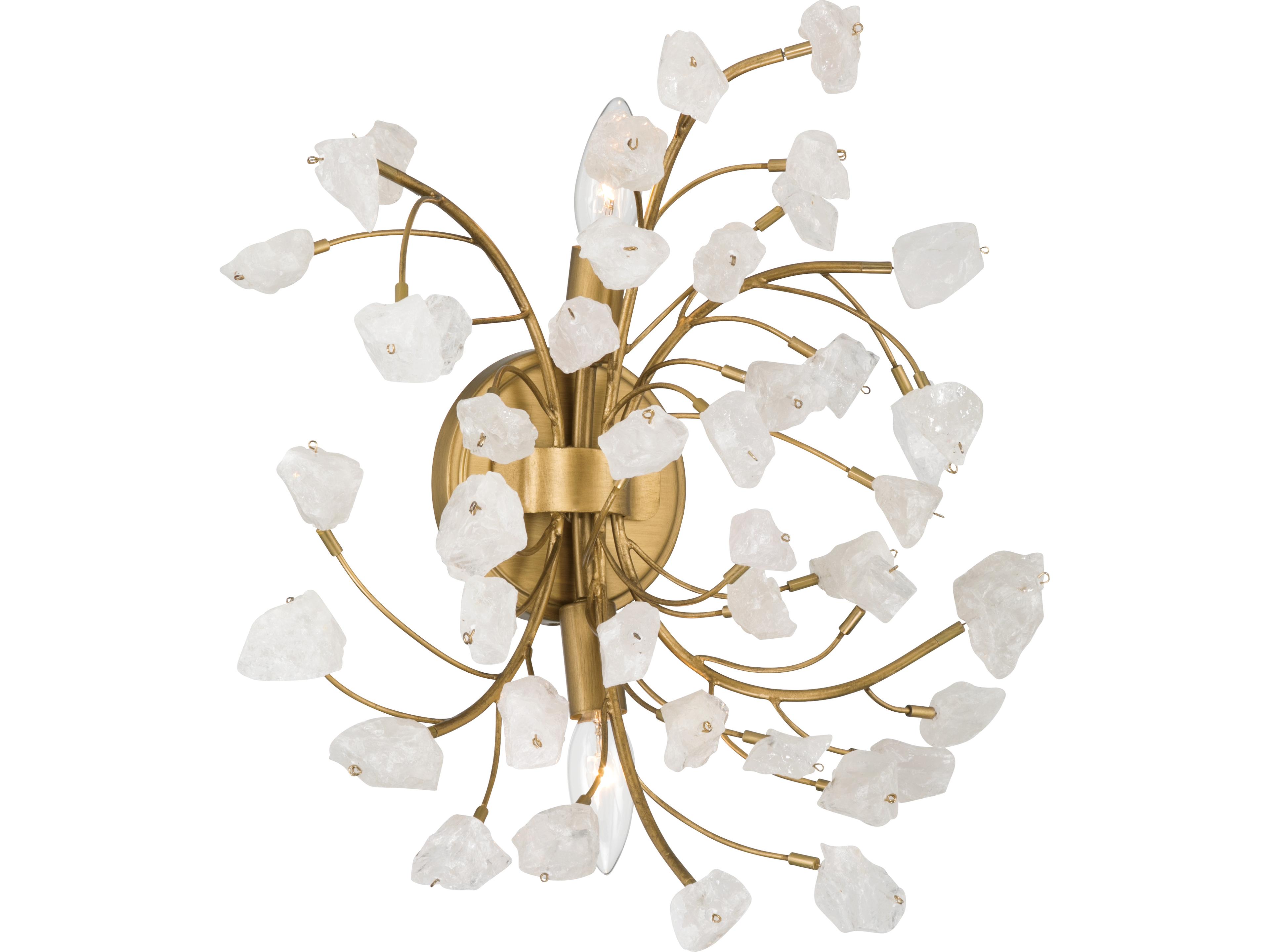 Ramus 2-Light Painted Legacy Brass Wall Sconce