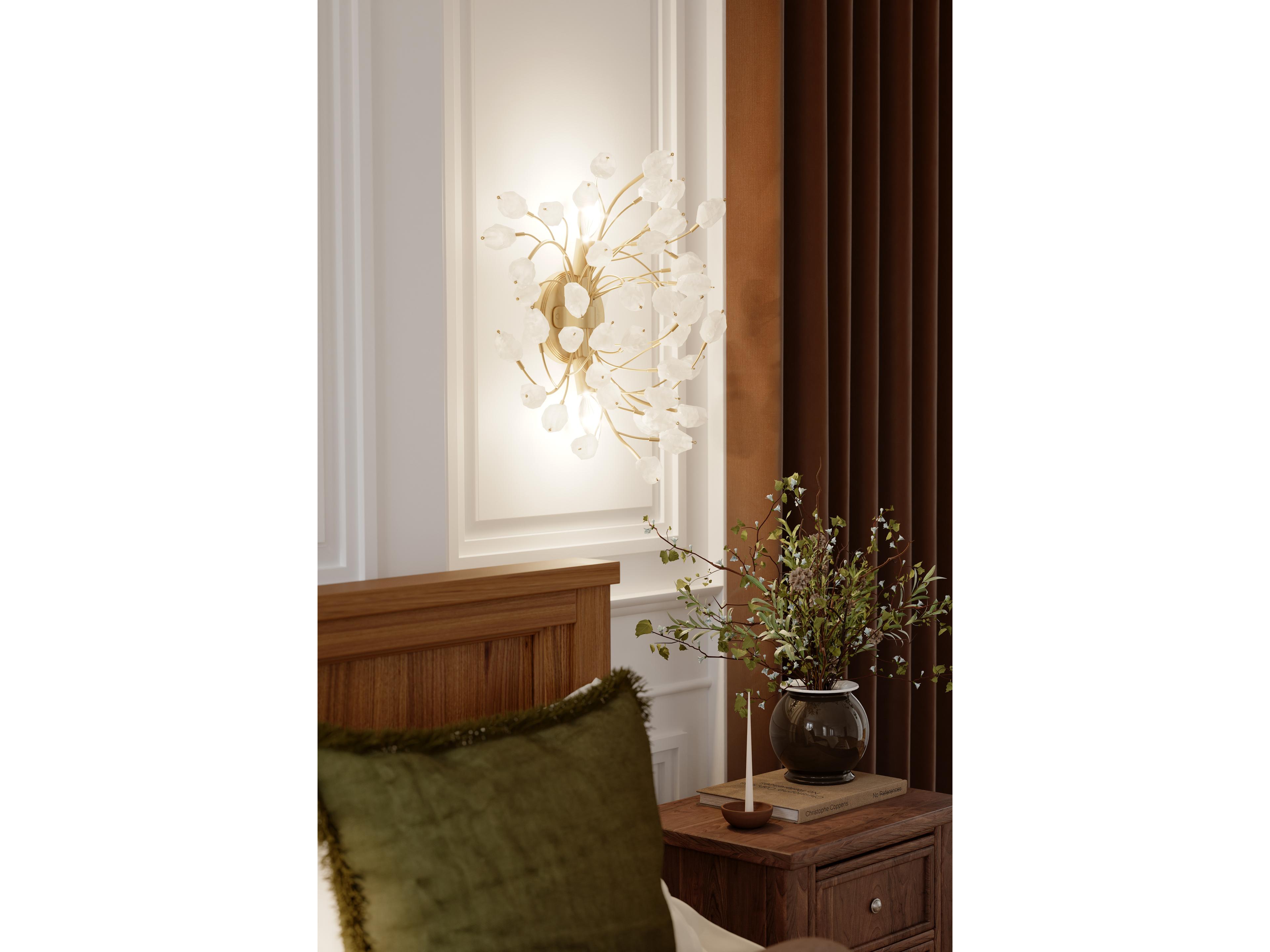 Minka Lavery Ramus 2-Light Painted Legacy Brass Wall Sconce