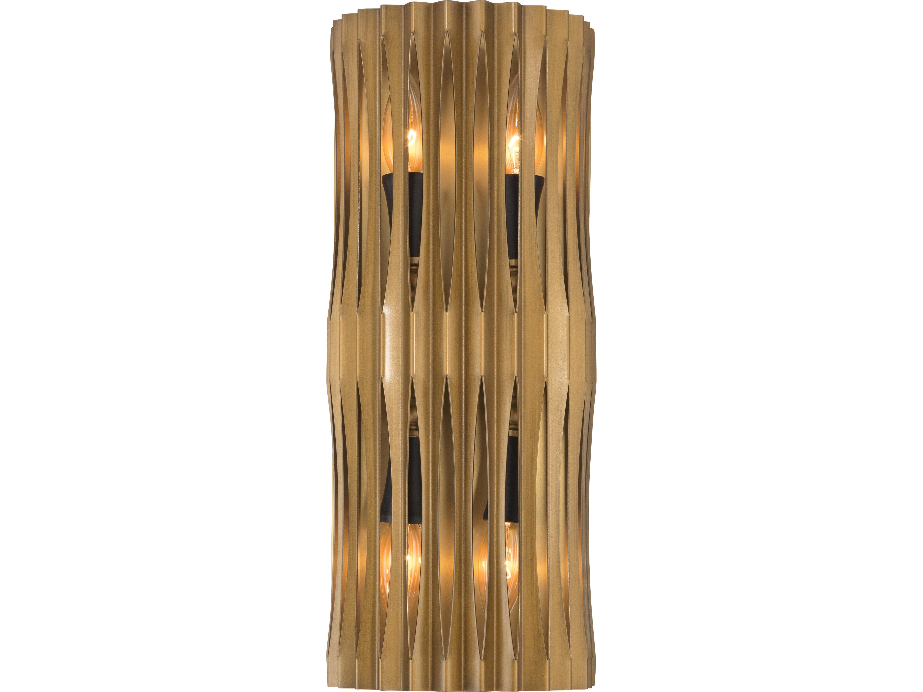 Aven 4-Light Sand Coal Black Bronze Wall Sconce