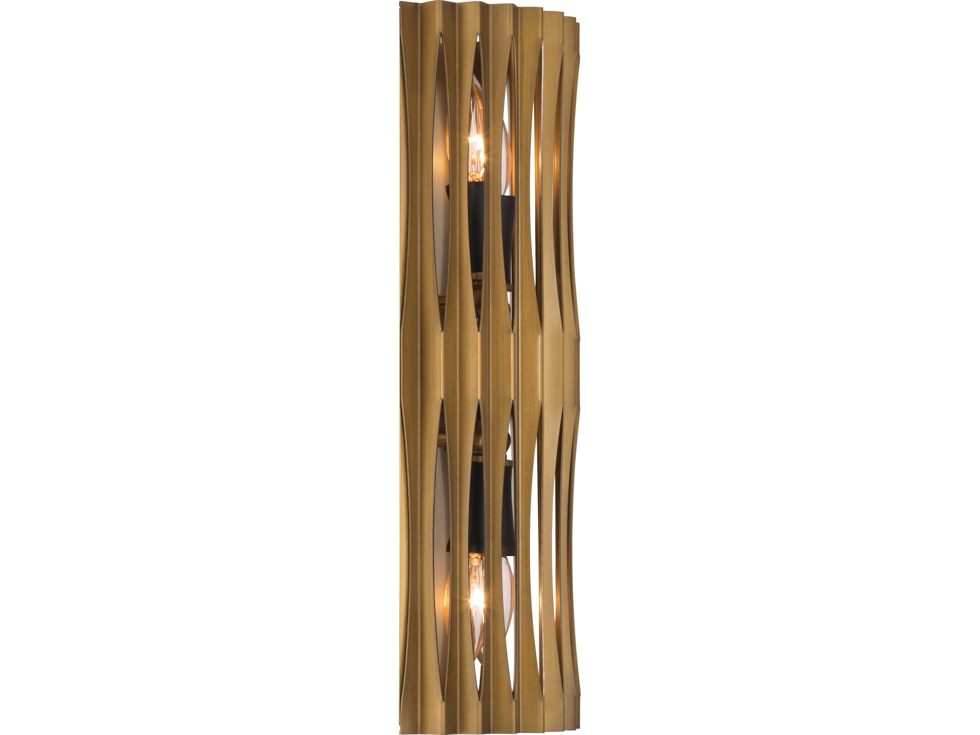 Minka Lavery Aven 4-Light Sand Coal Black Bronze Wall Sconce