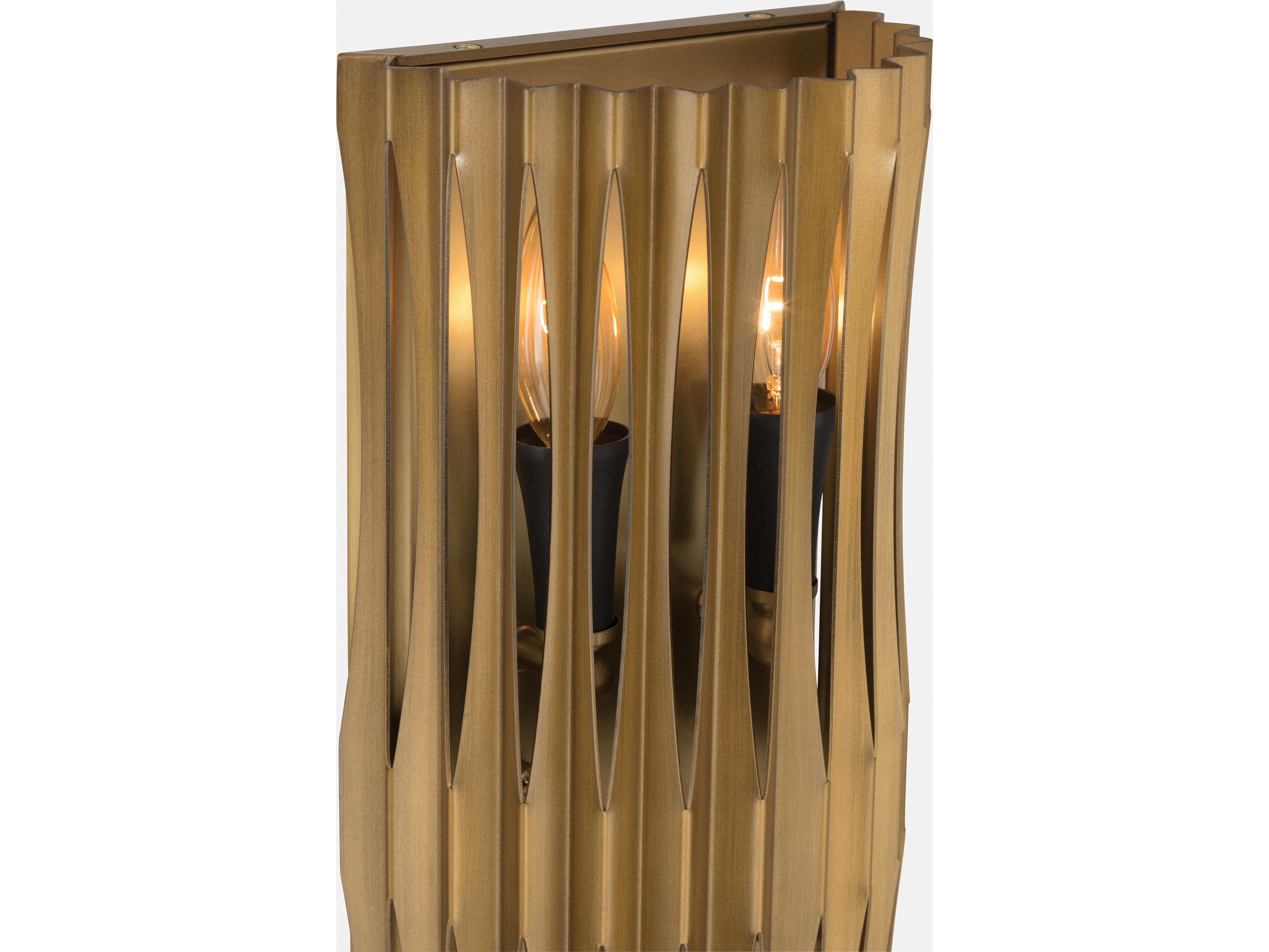 Minka Lavery Aven 4-Light Sand Coal Black Bronze Wall Sconce