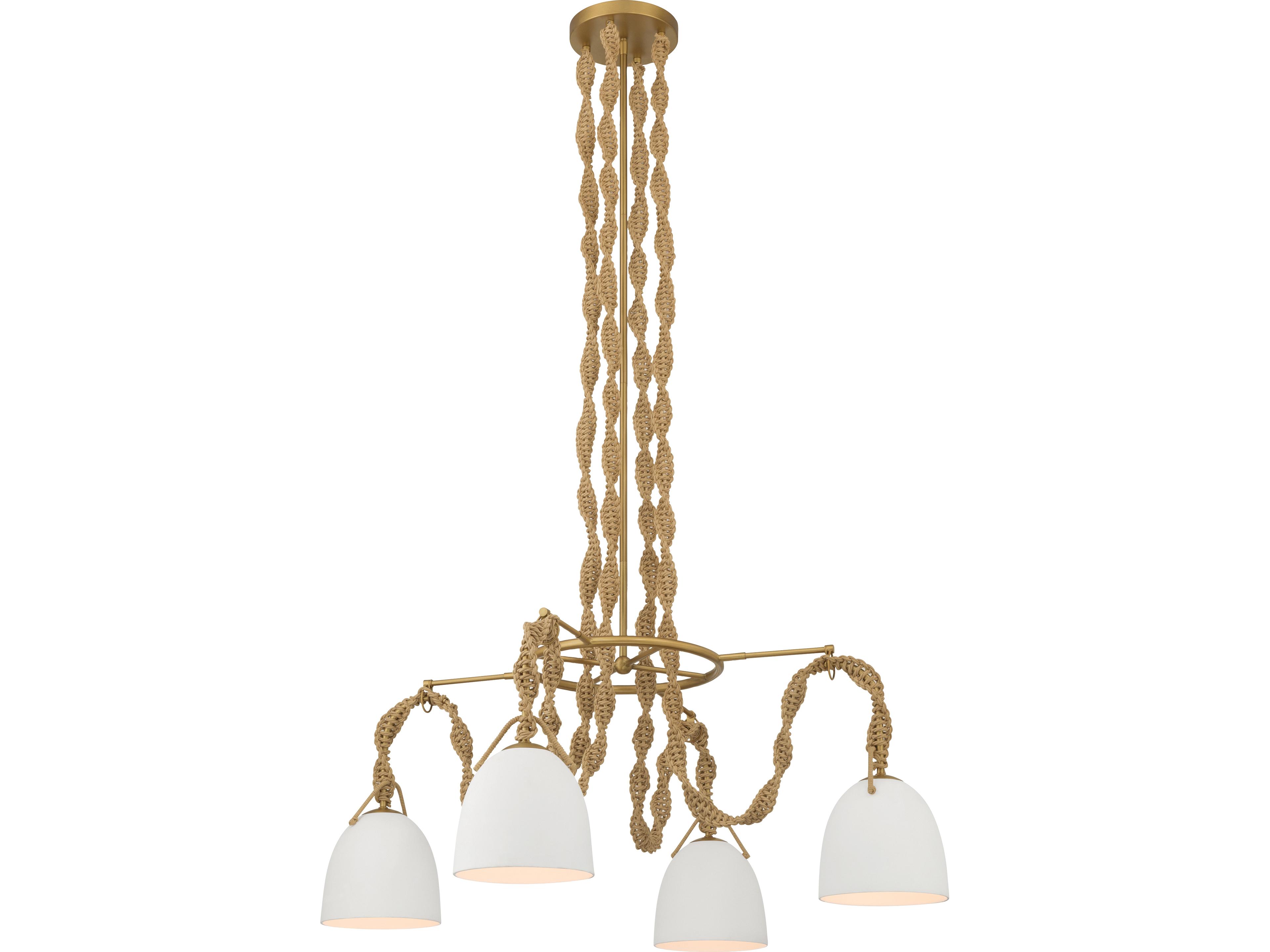 Cordon 4-Light Legacy Brass Chandelier