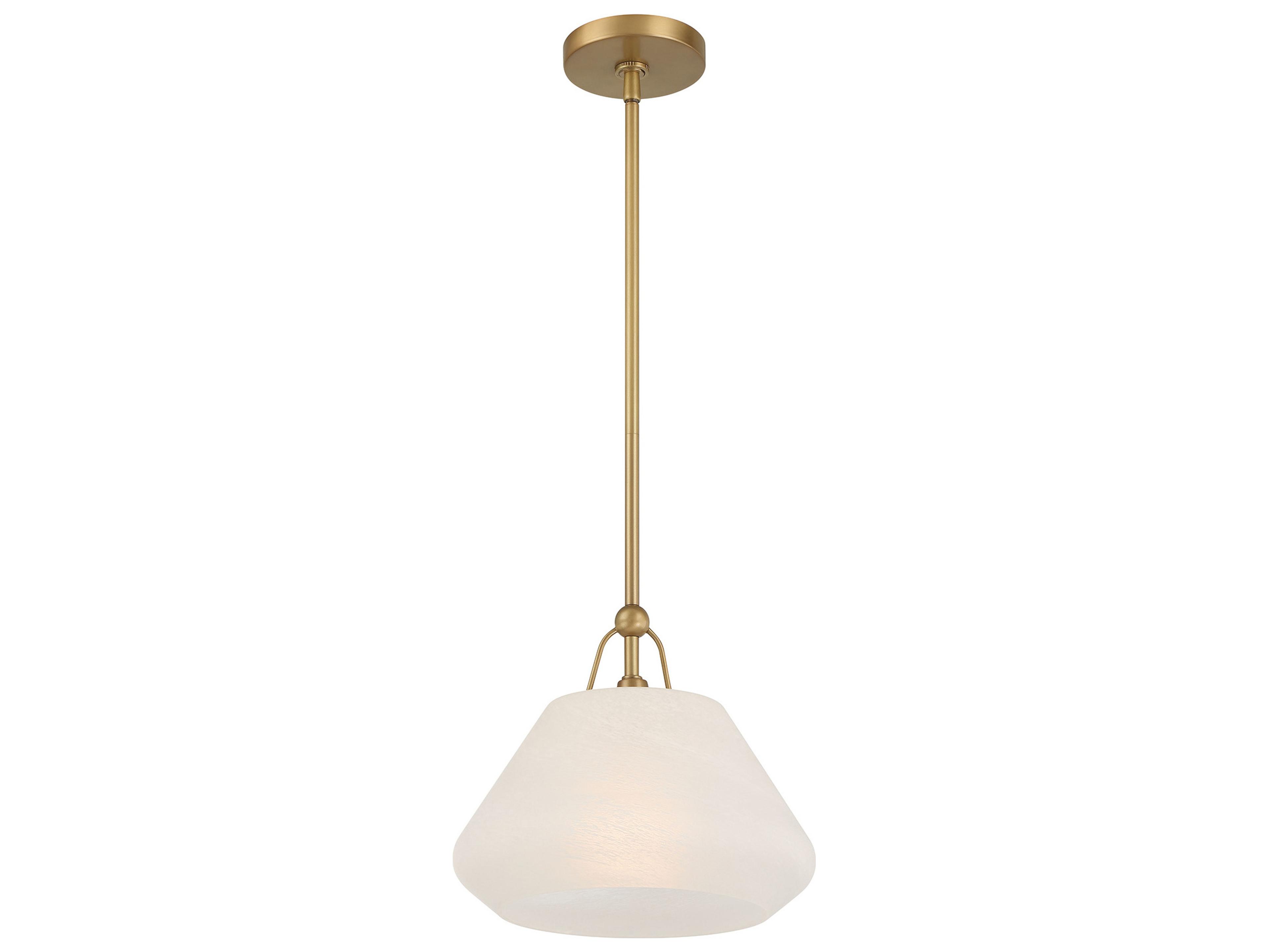 Orion 1-Light Legacy Brass Mini Pendant