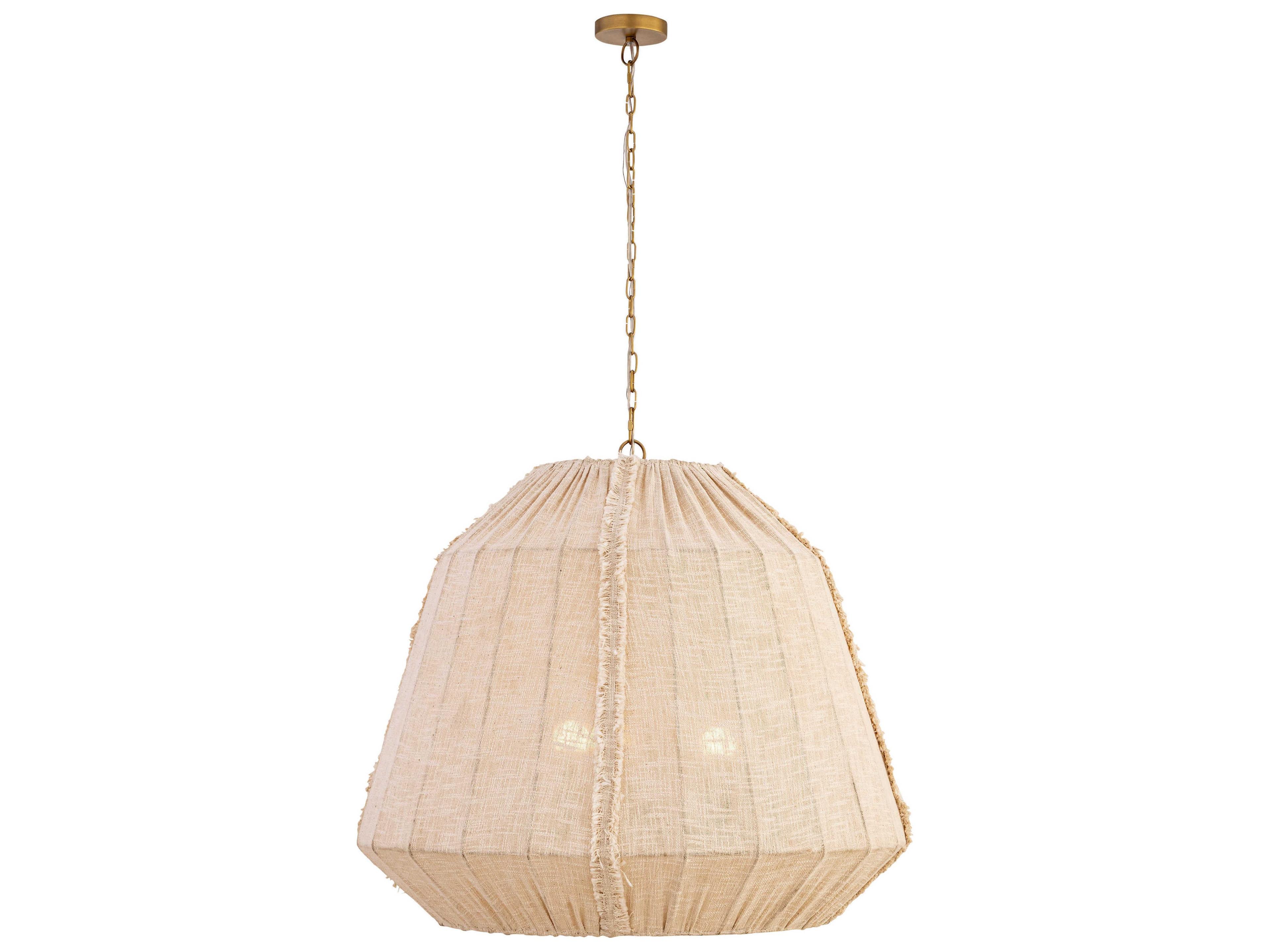 Velune 3-Light Legacy Brass Pendant