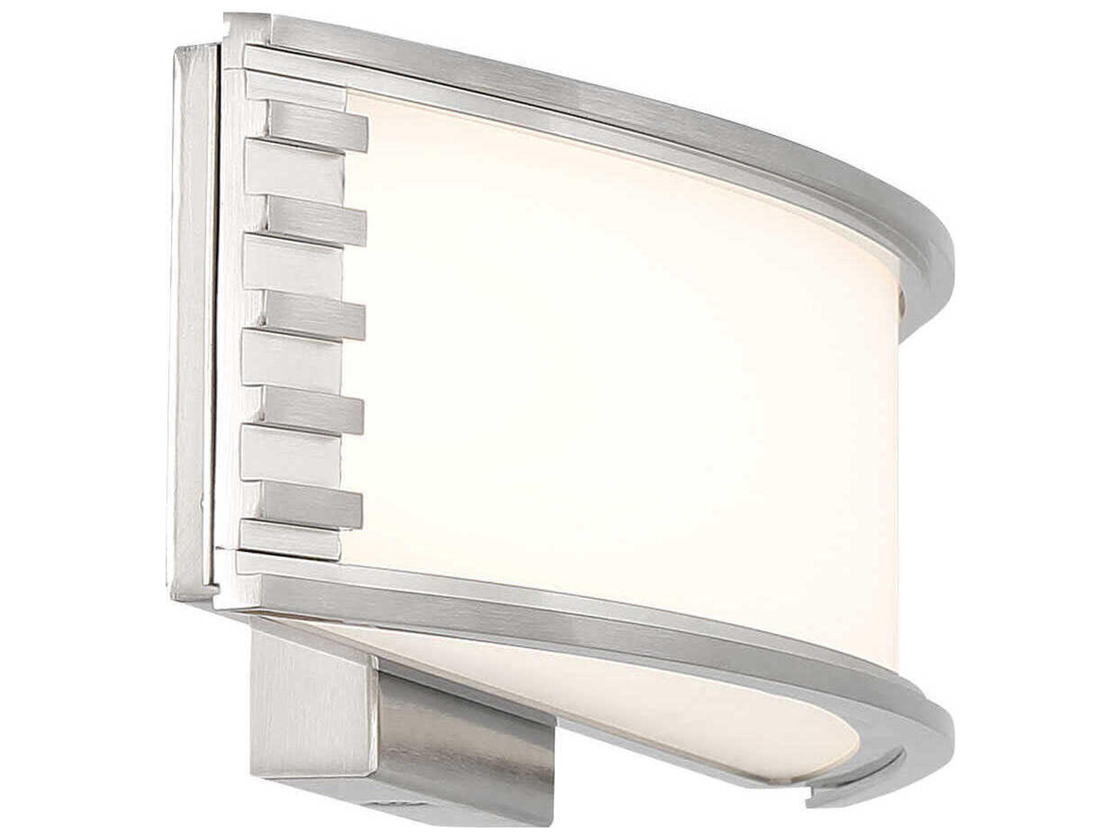 Minka Lavery Vantage 1-Light Brushed Nickel LED Vanity Light