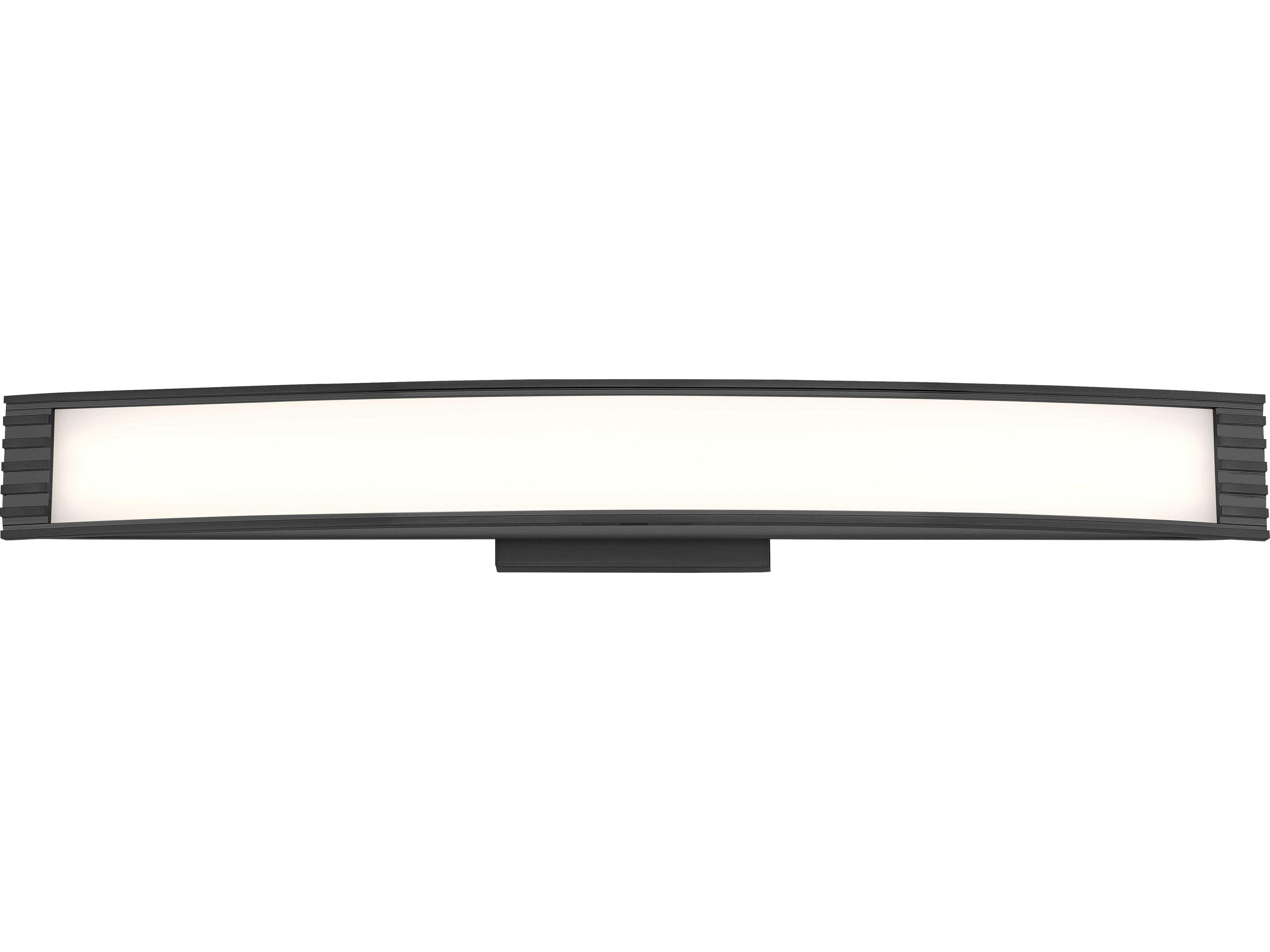 Vantage 1-Light Coal Black LED Vanity Light