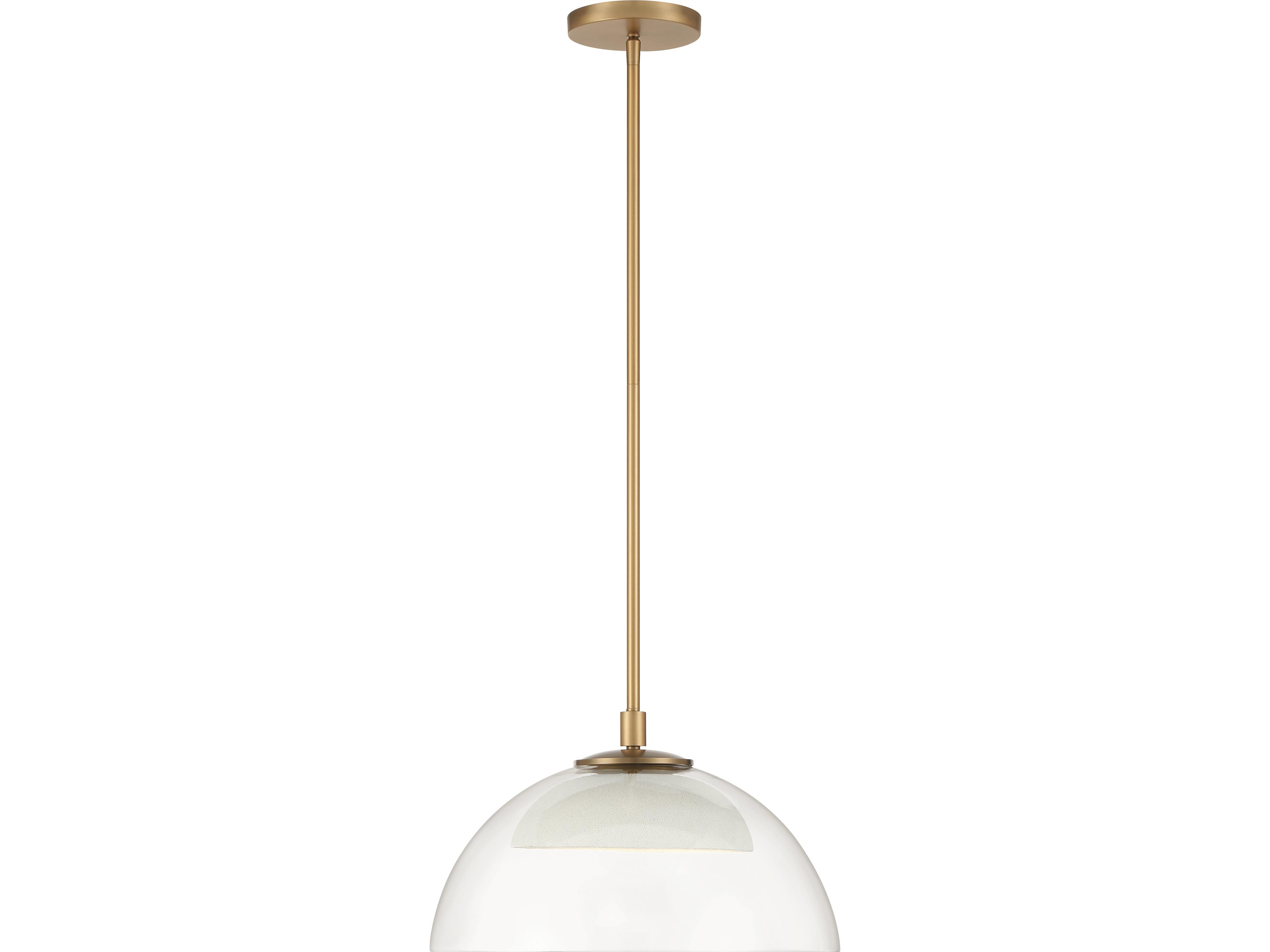 Minka Lavery Halwynd Legacy Brass Dome Pendant