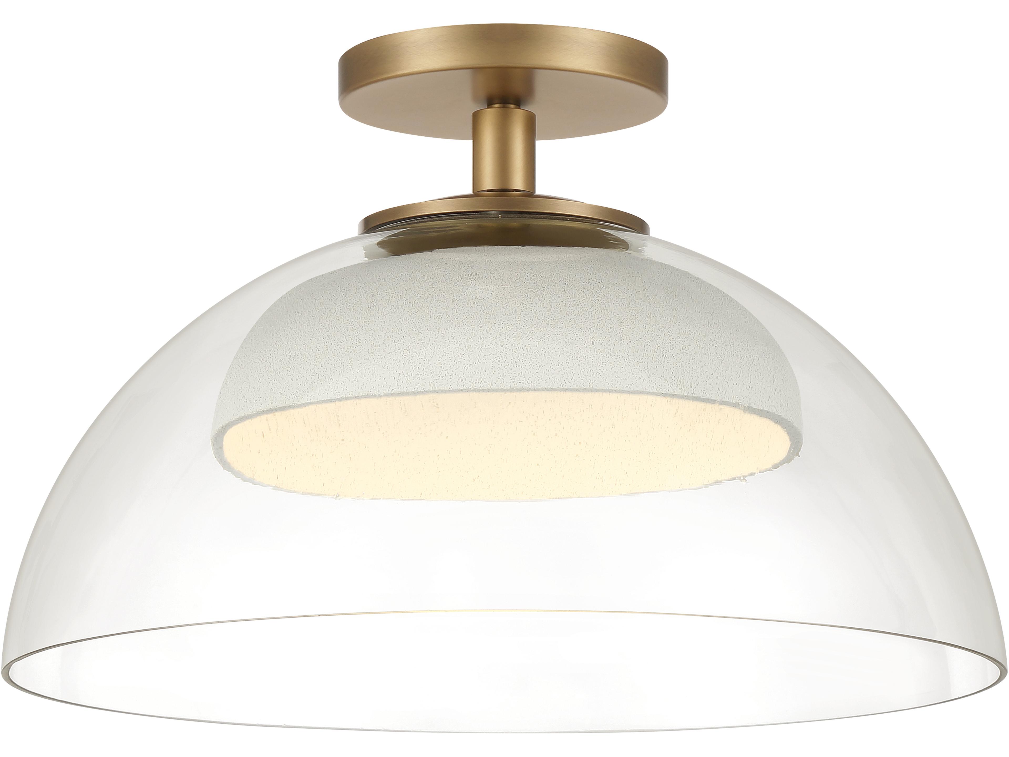 Minka Lavery Halwynd Legacy Brass Dome Pendant