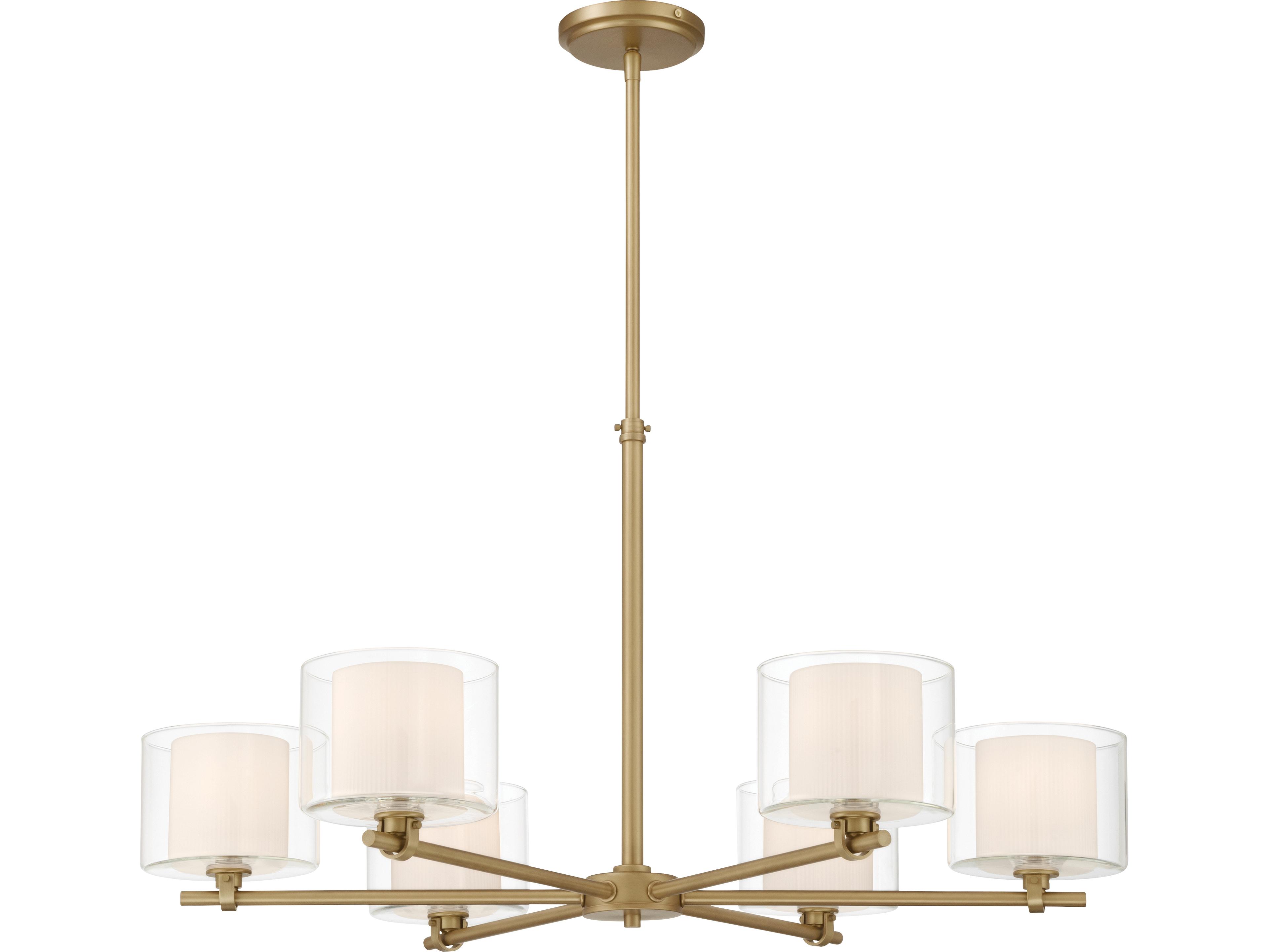 Seville 6-Light Legacy Brass Chandelier