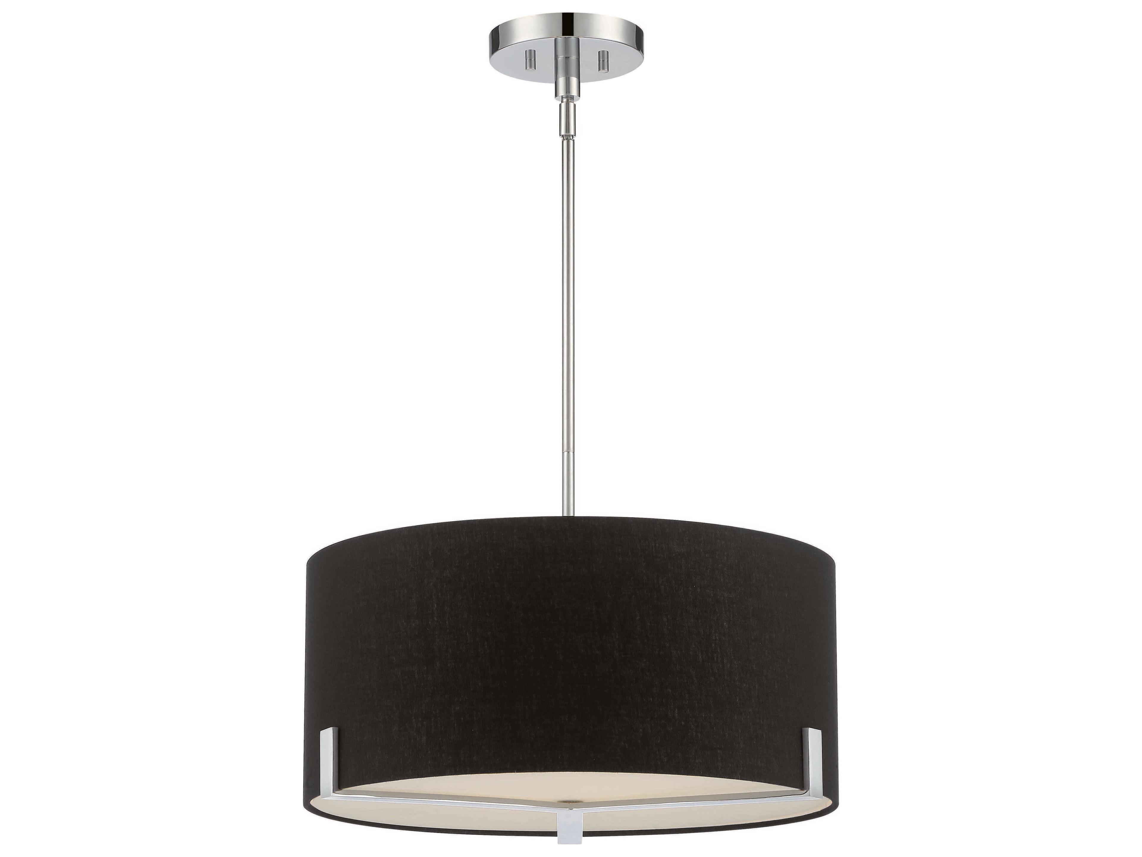 Westboro Boulevard 3-Light Chrome Drum Pendant