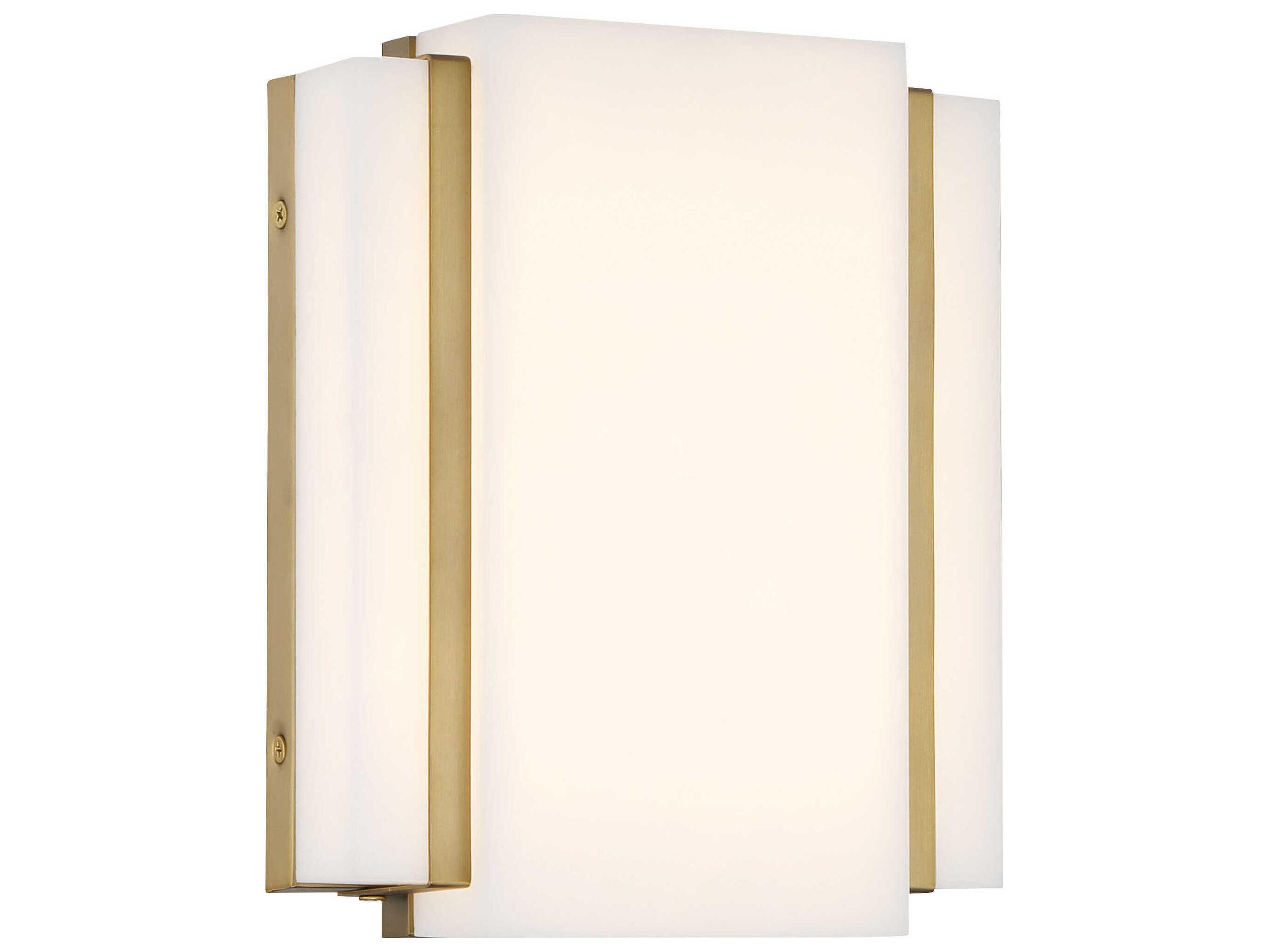 Tanzac 1-Light Soft Brass LED Wall Sconce