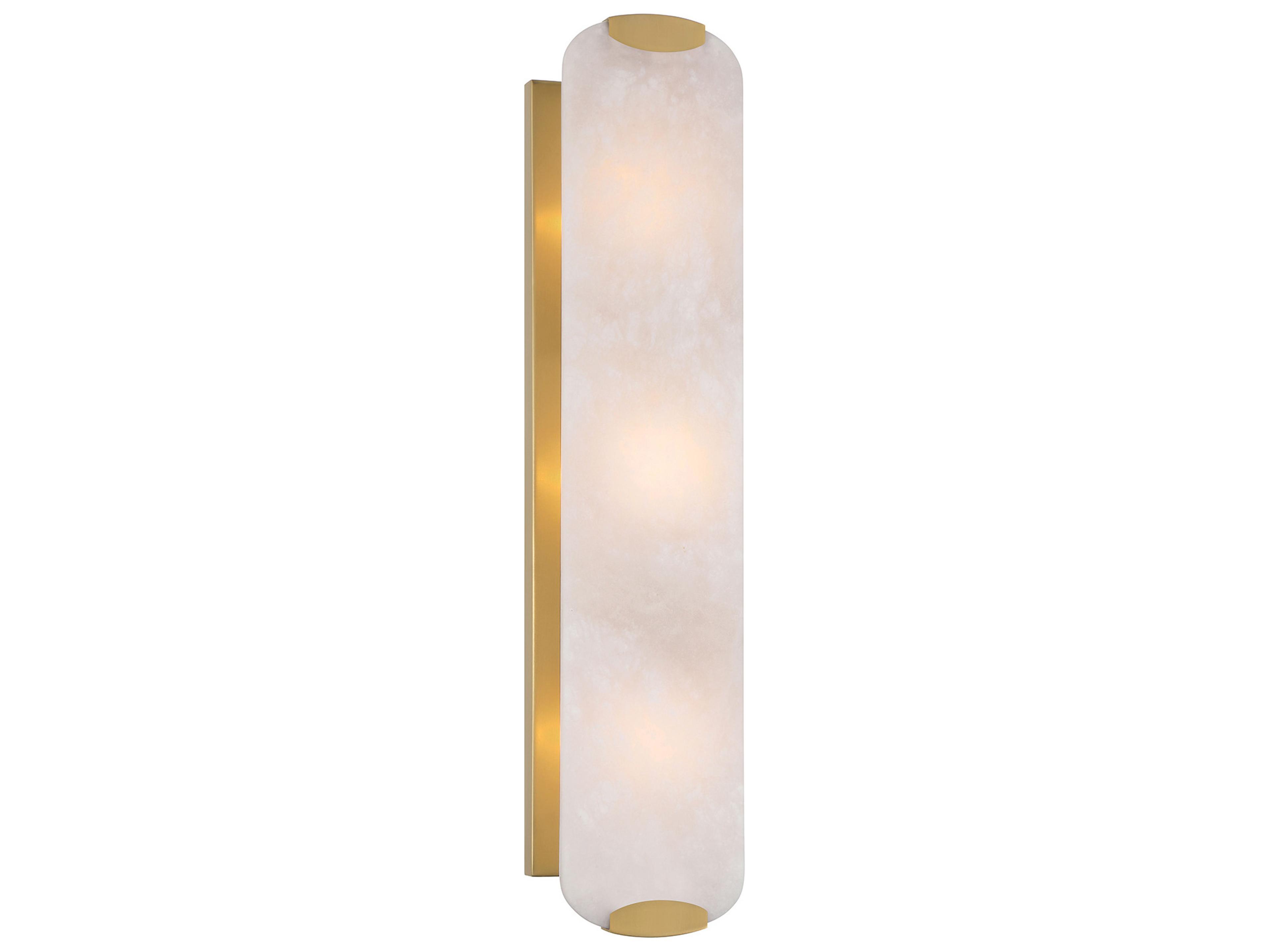 Glowstone 3-Light Legacy Brass Wall Sconce