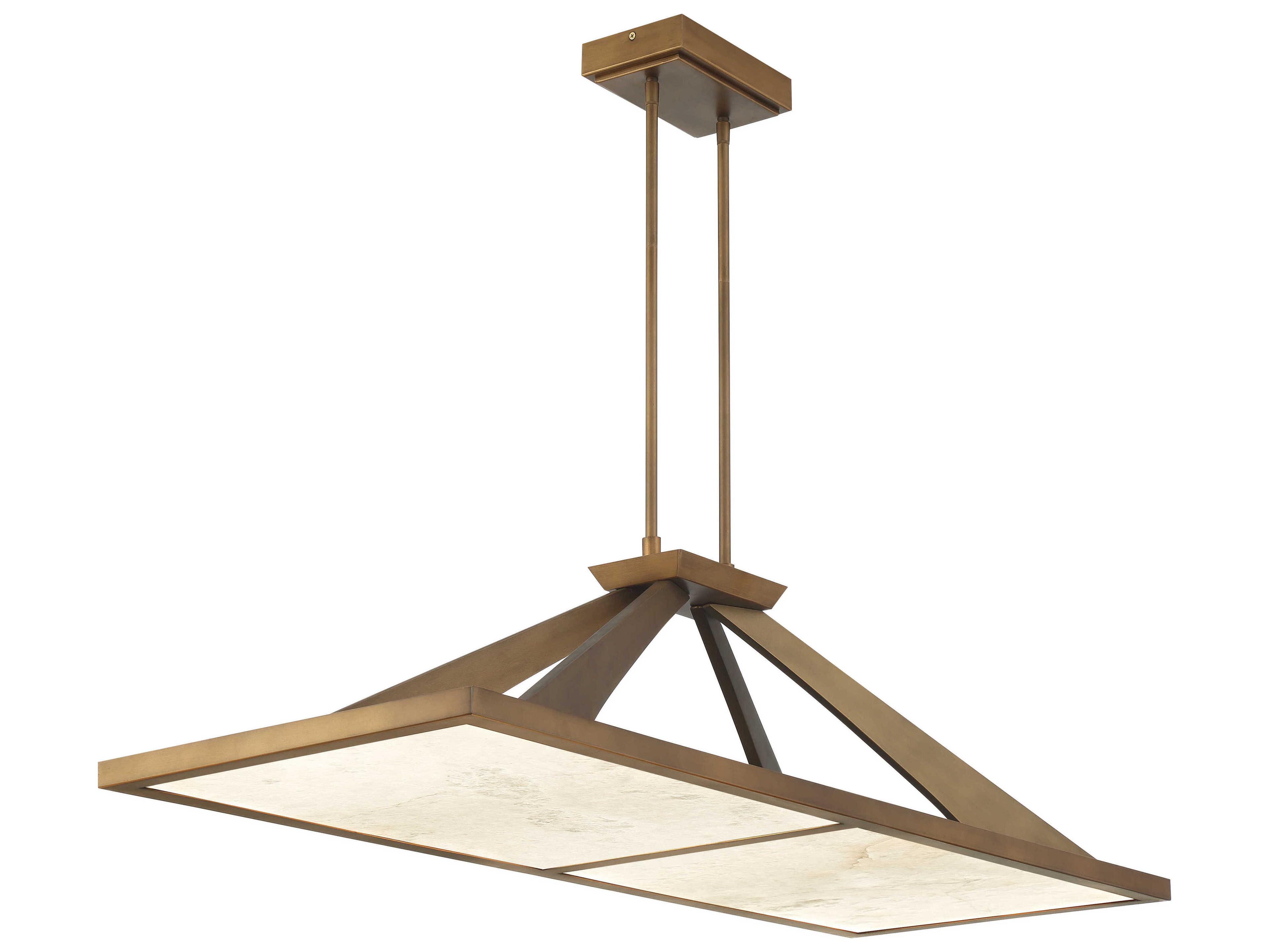 Minka Lavery Stiles 1-Light Ashen Gold Island Pendant