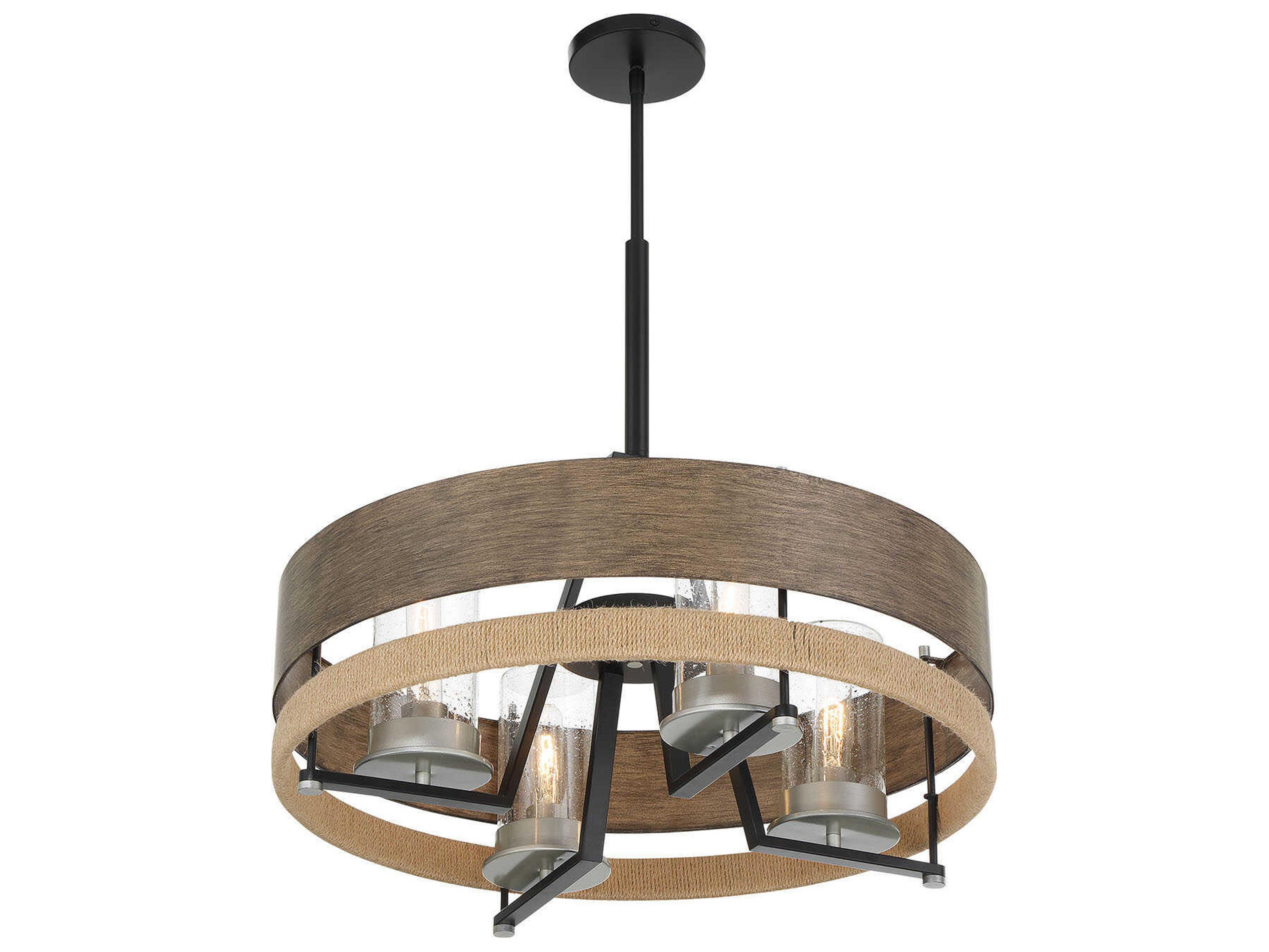 Minka Lavery Silver Creek 4-Light Outdoor Hanging Light