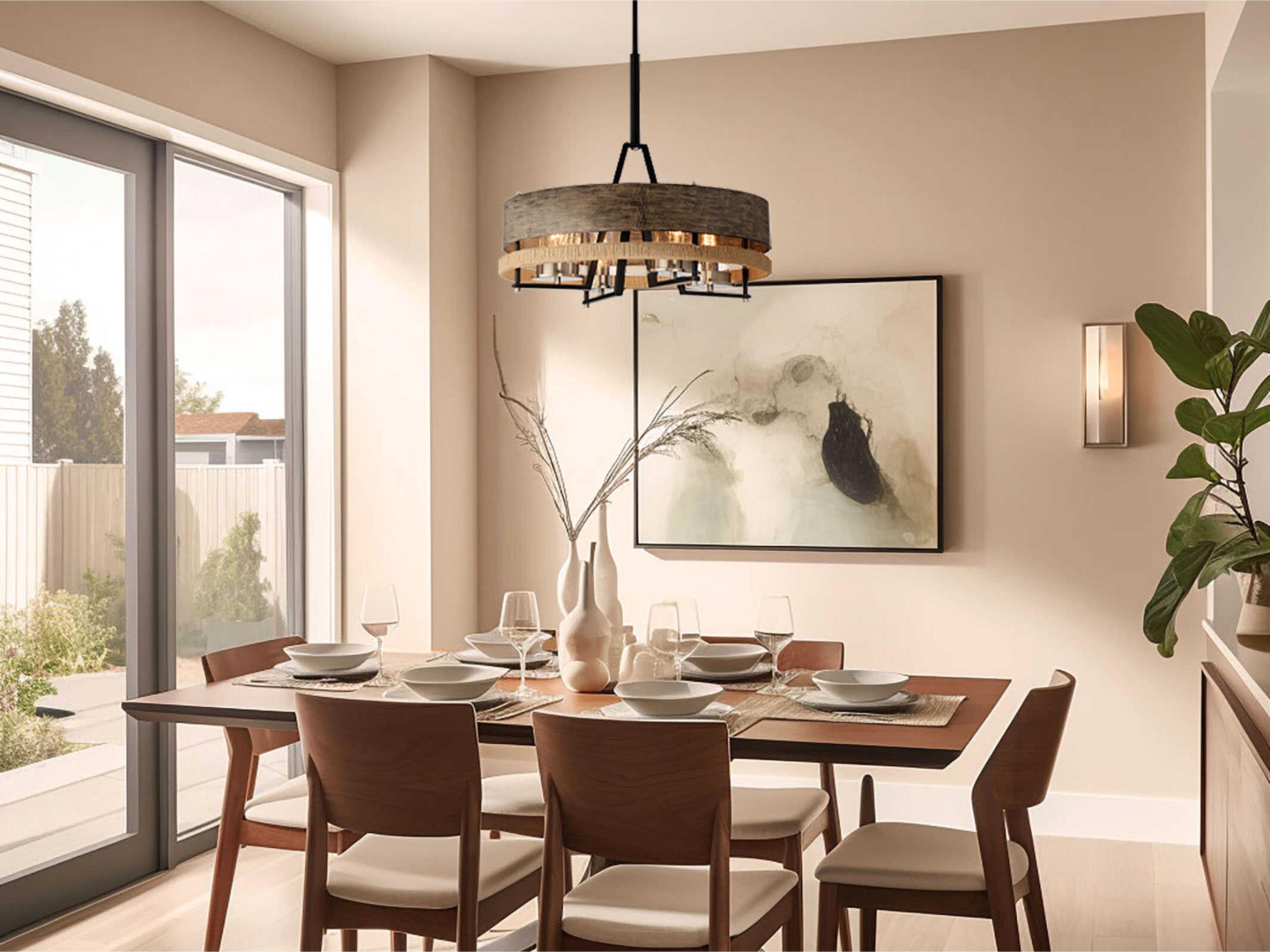 Minka Lavery Silver Creek 4-Light Outdoor Hanging Light