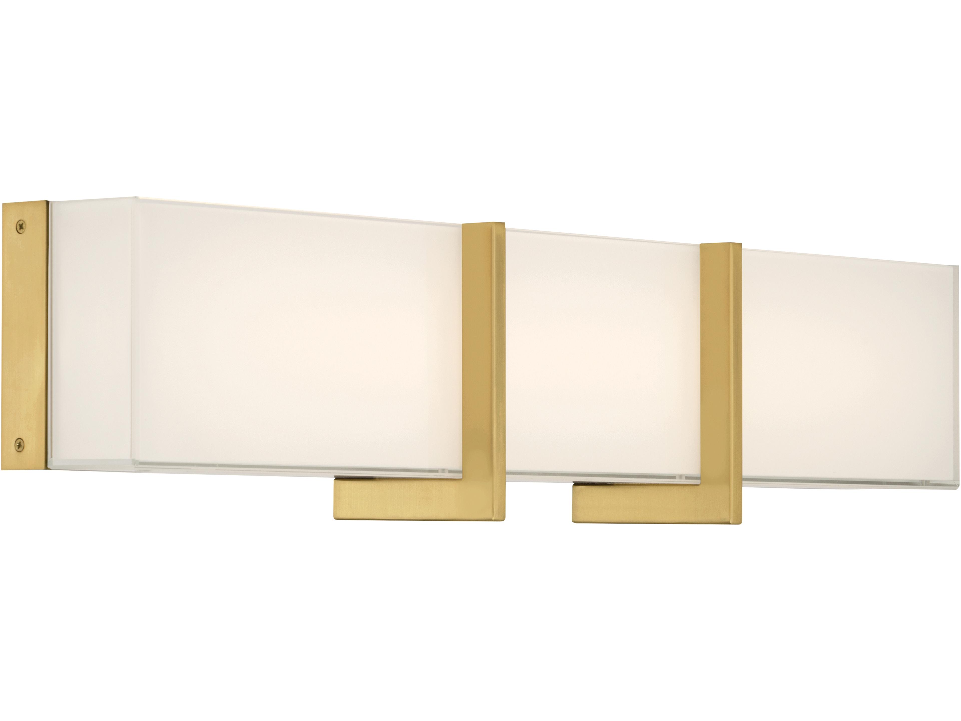 Minka Lavery High Rise Legacy Brass Vanity Light