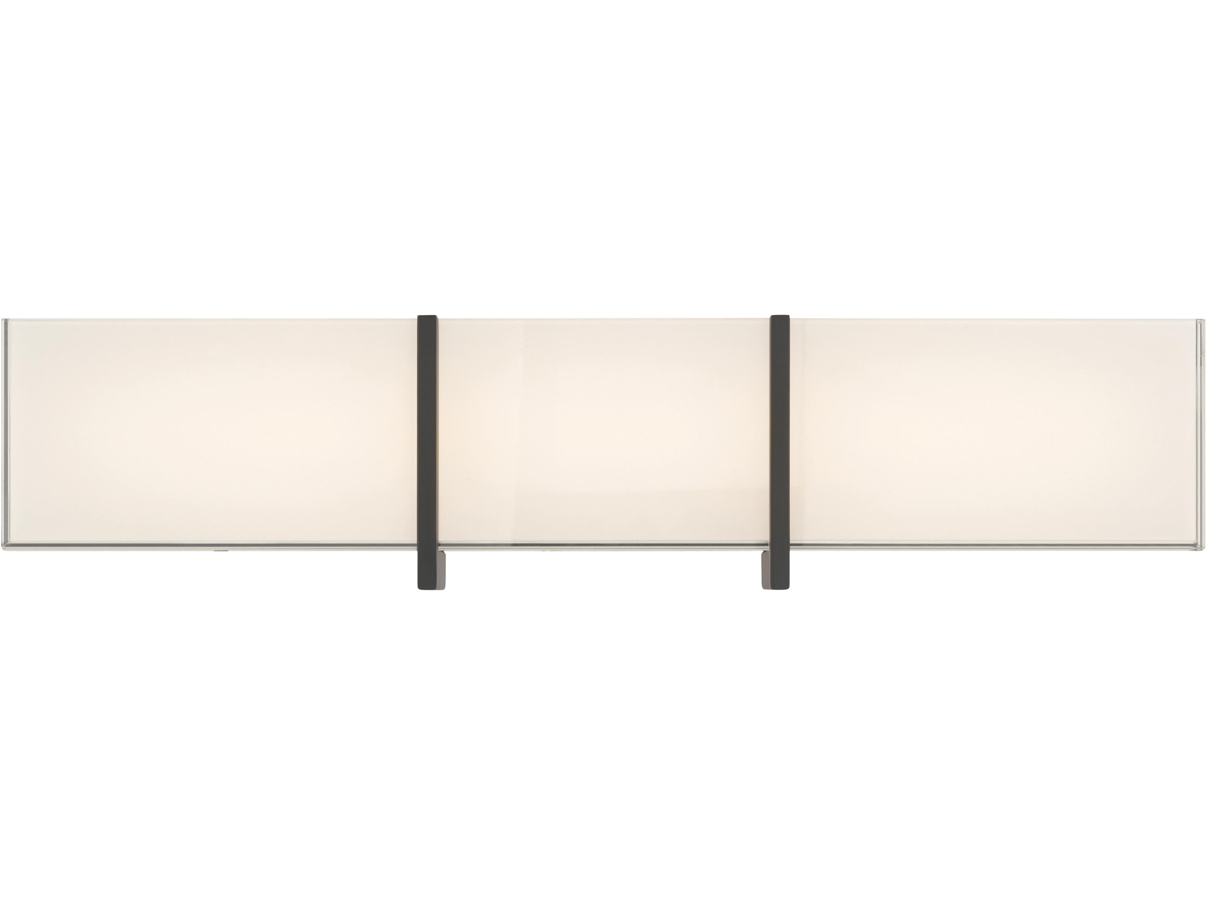 Minka Lavery High Rise Dark Matte Black Vanity Light