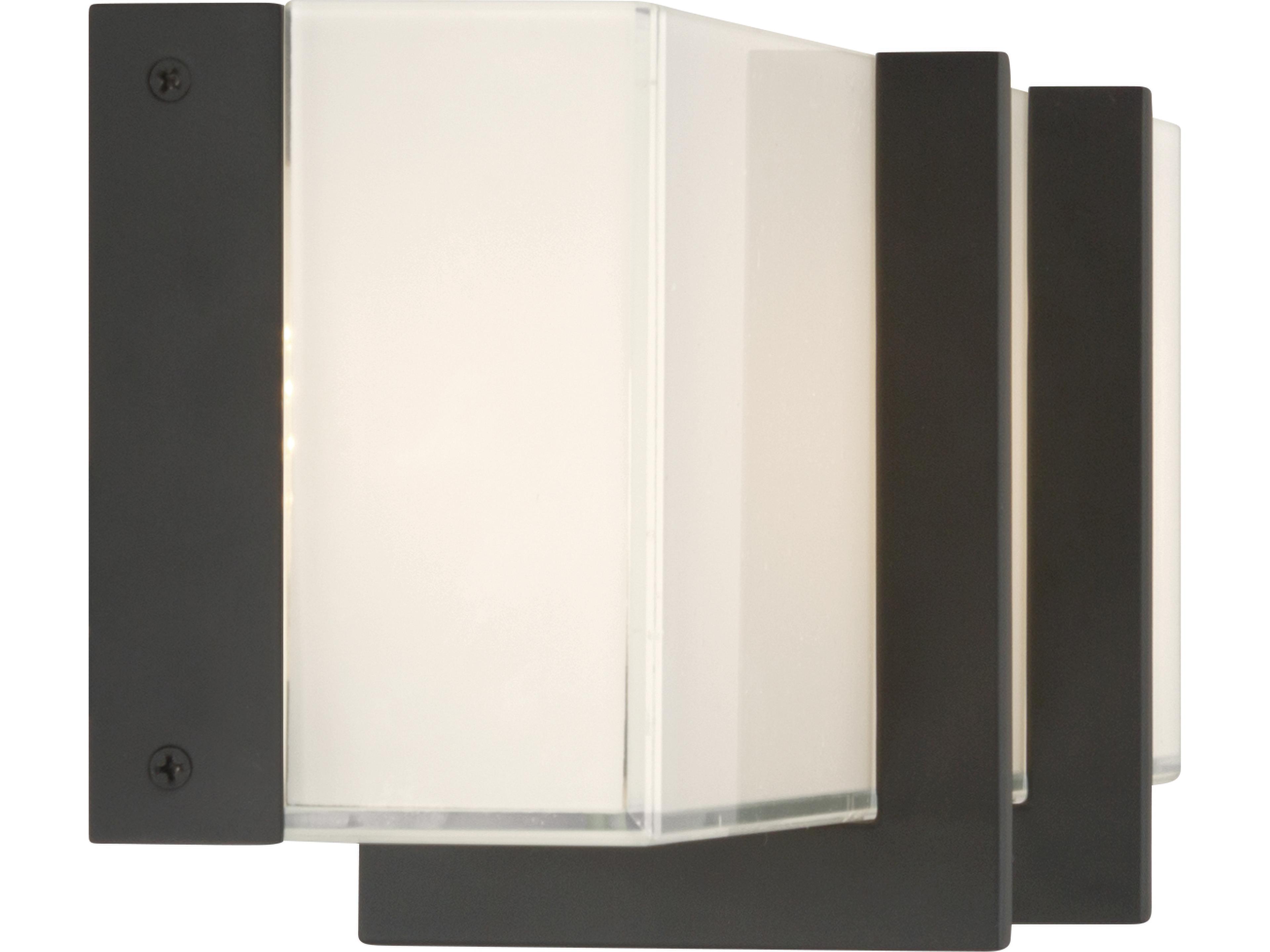 Minka Lavery High Rise Dark Matte Black Vanity Light