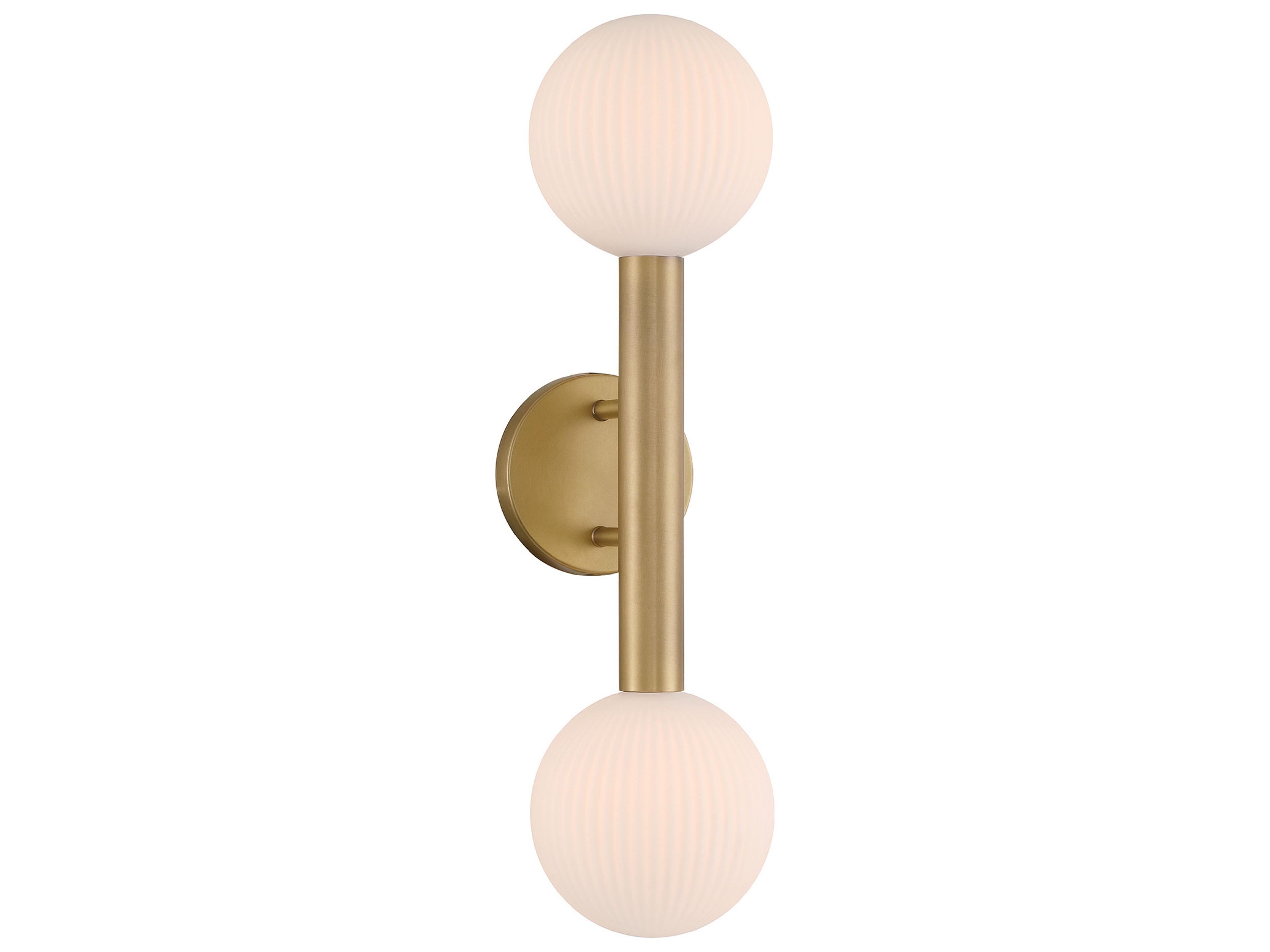 Fenton 2-Light Legacy Brass Wall Sconce