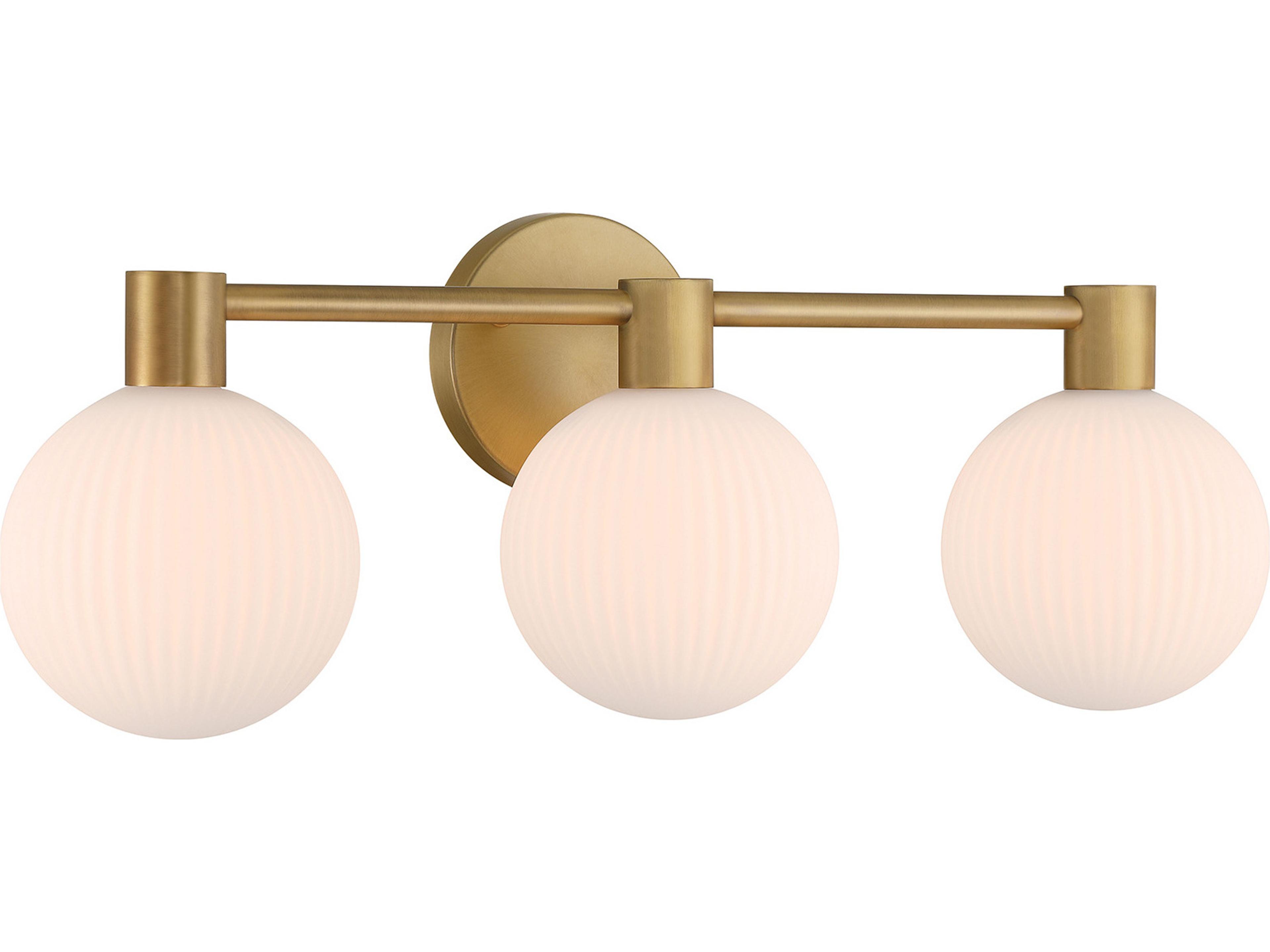 Fenton 3-Light Legacy Brass Vanity Light