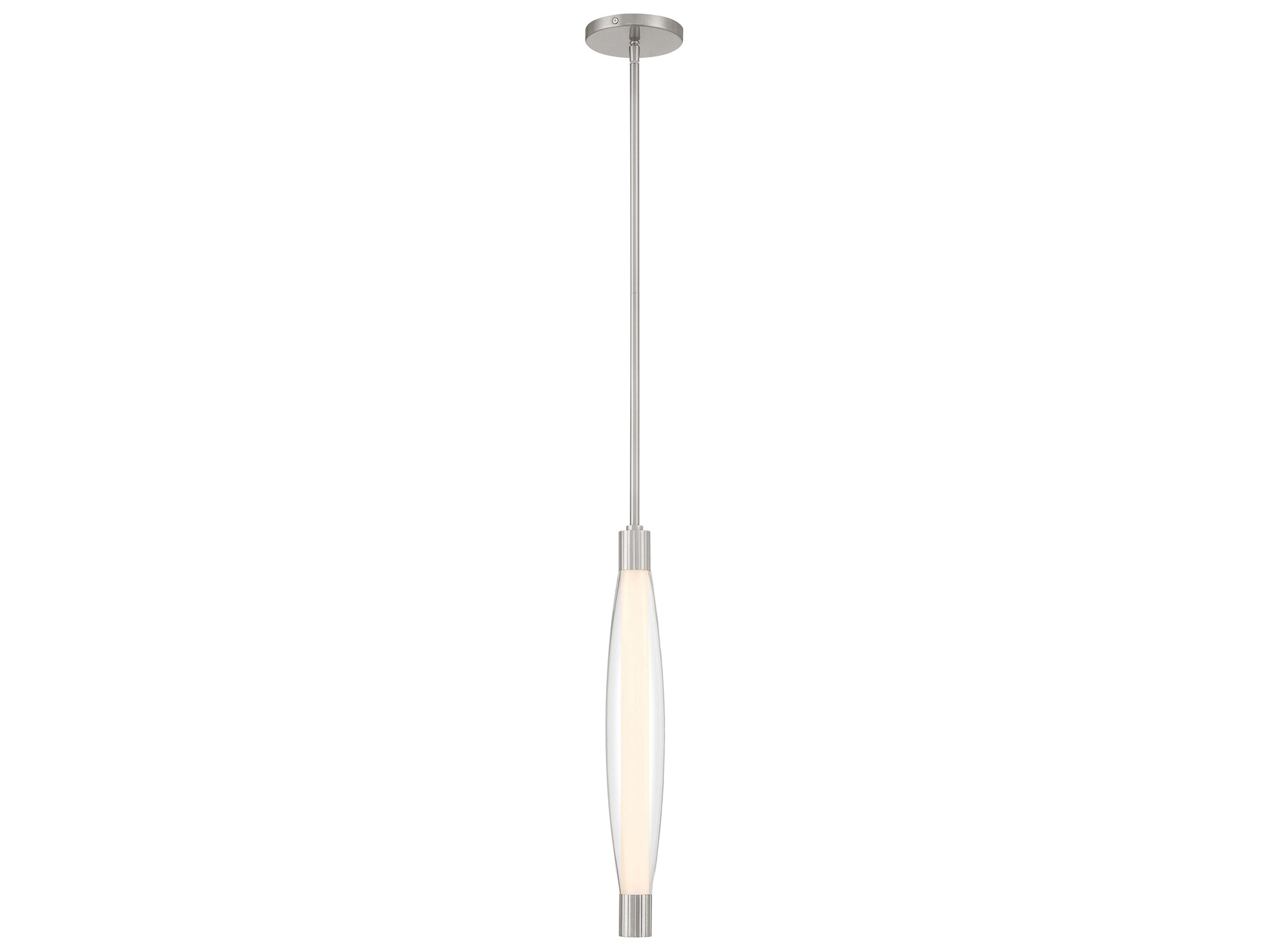 Verto Brushed Nickel Linear Mini Pendant