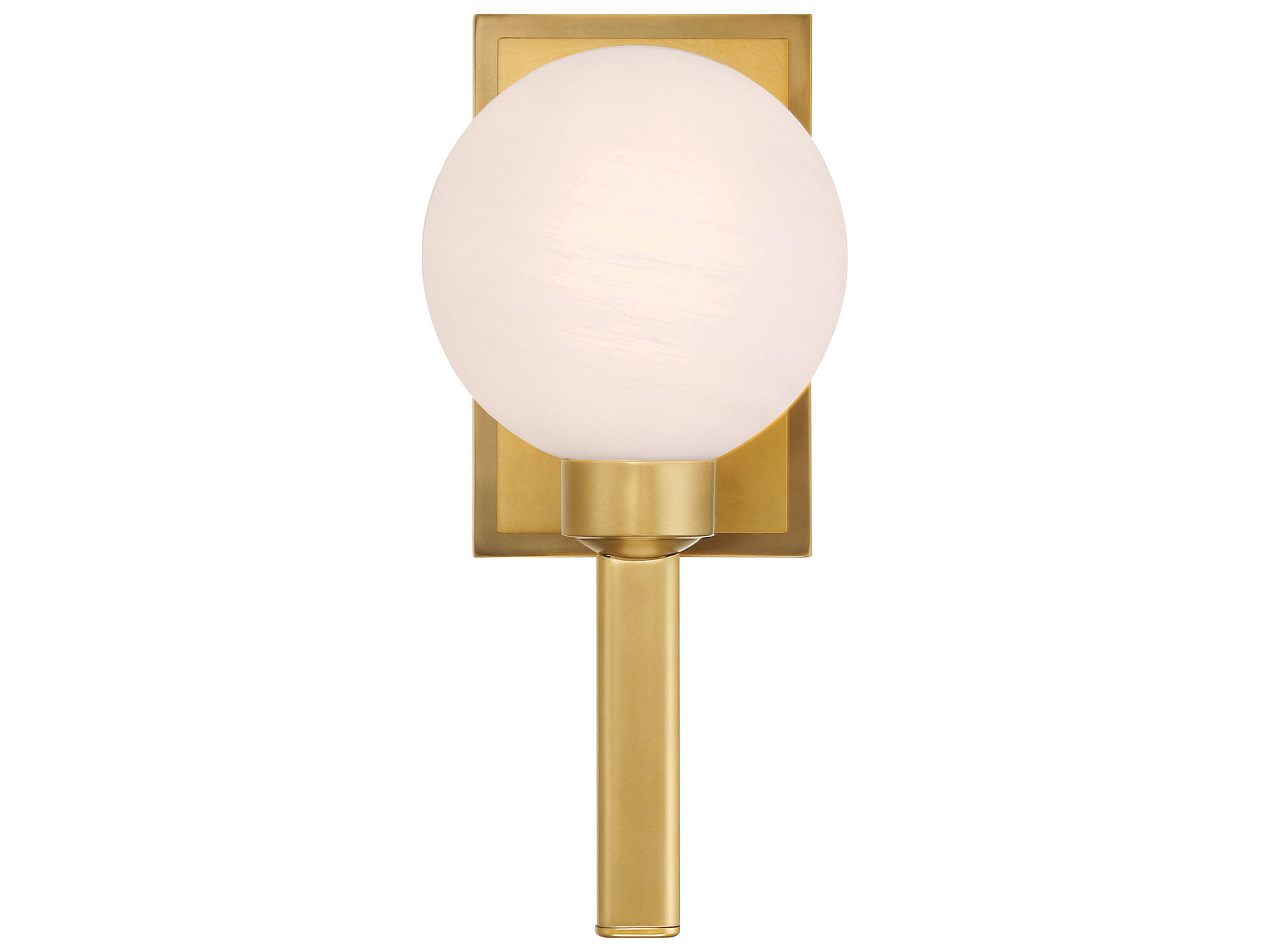 Minka Lavery Mooncrest 1-Light Legacy Brass Vanity Light