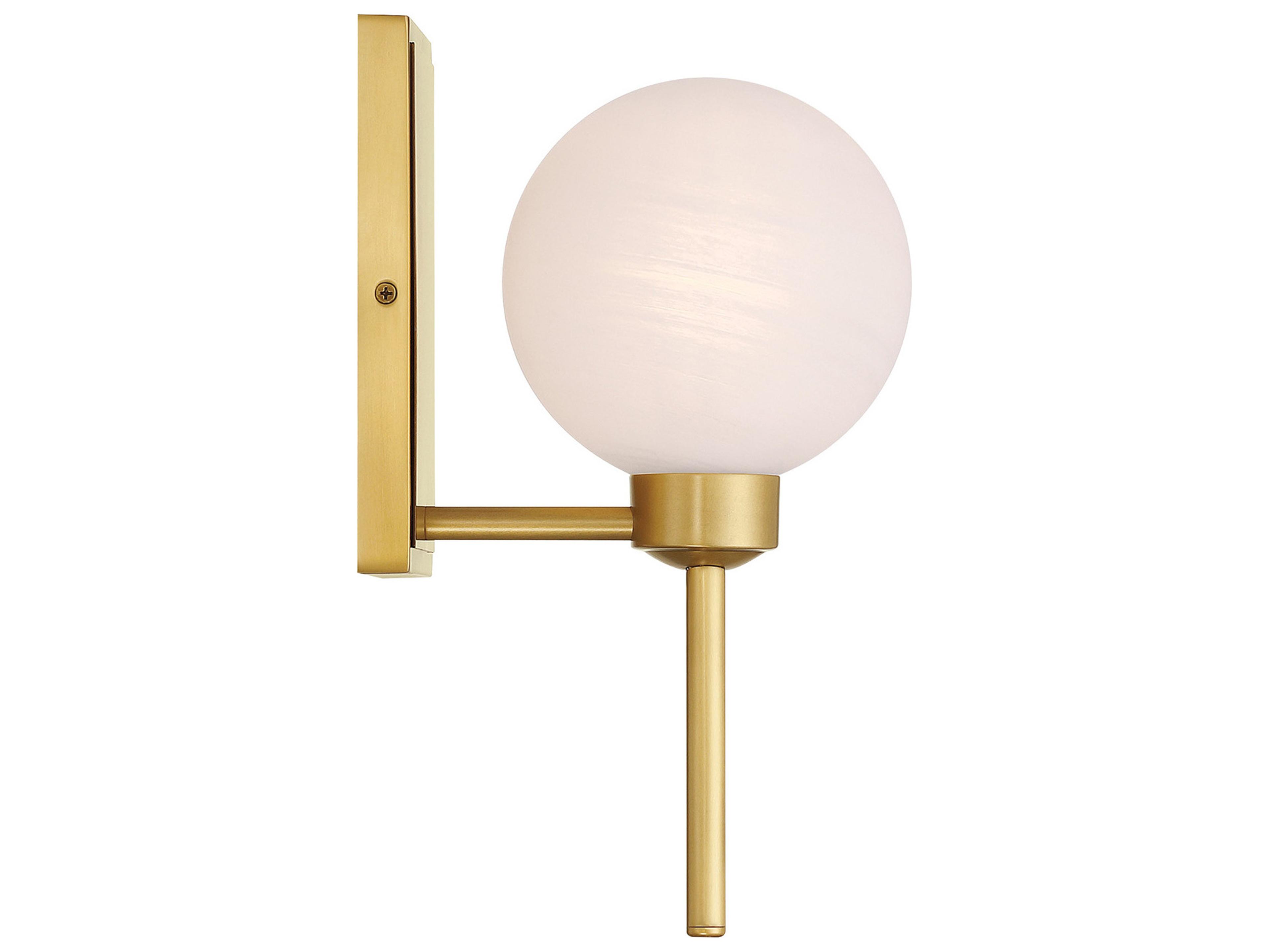 Minka Lavery Mooncrest 1-Light Legacy Brass Vanity Light
