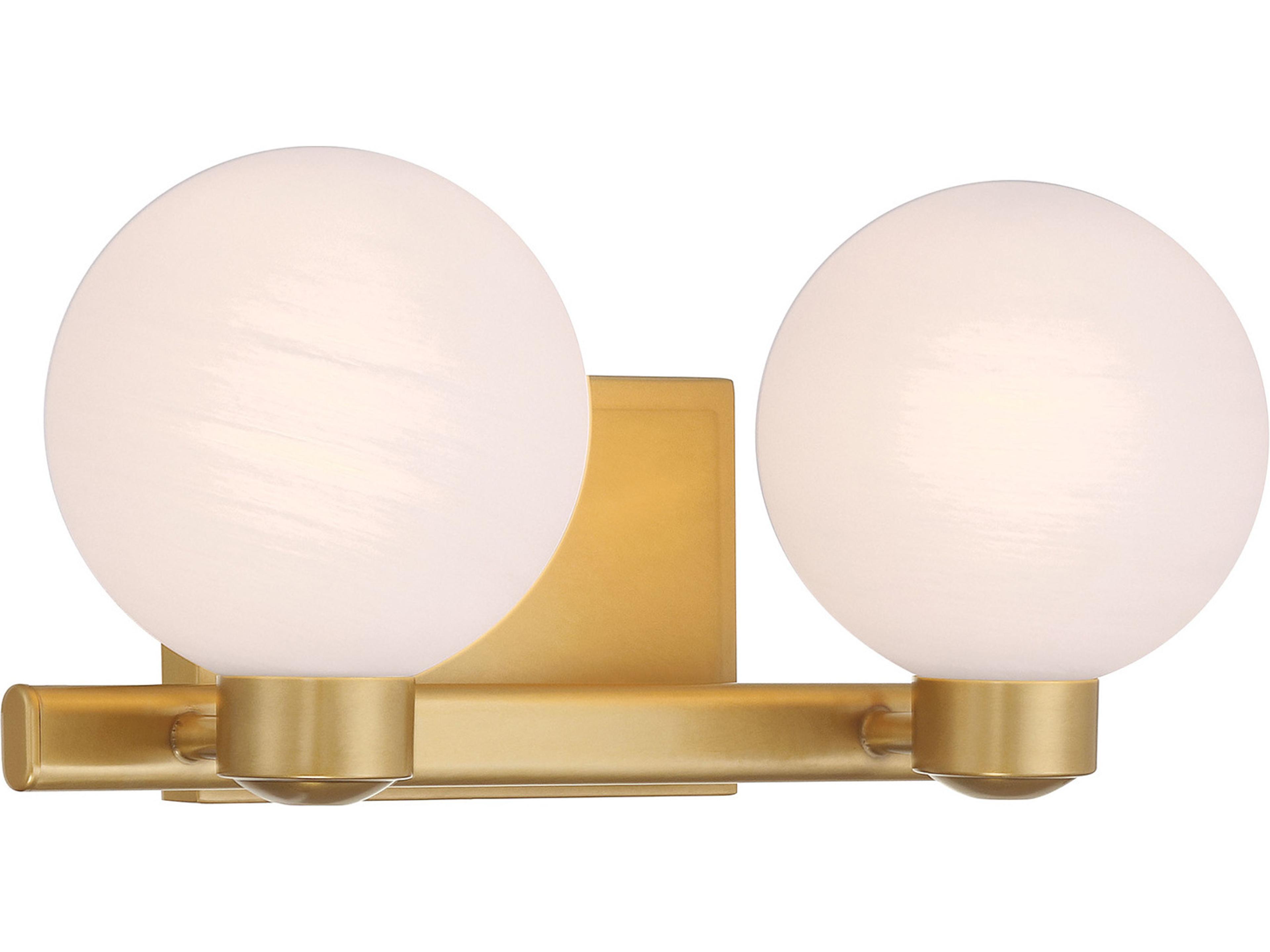 Minka Lavery Mooncrest 2-Light Legacy Brass Vanity Light