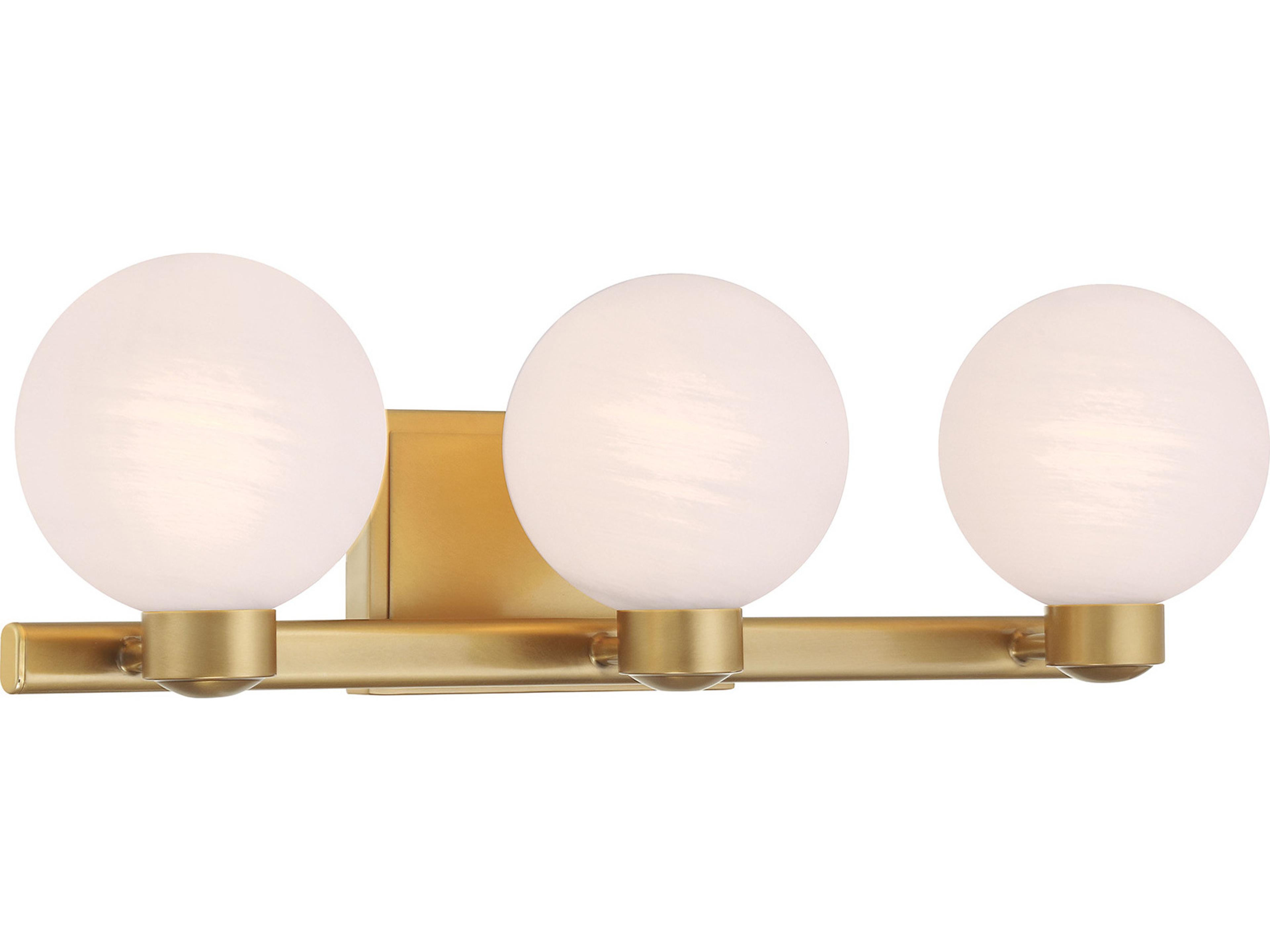 Minka Lavery Mooncrest 3-Light Legacy Brass Vanity Light
