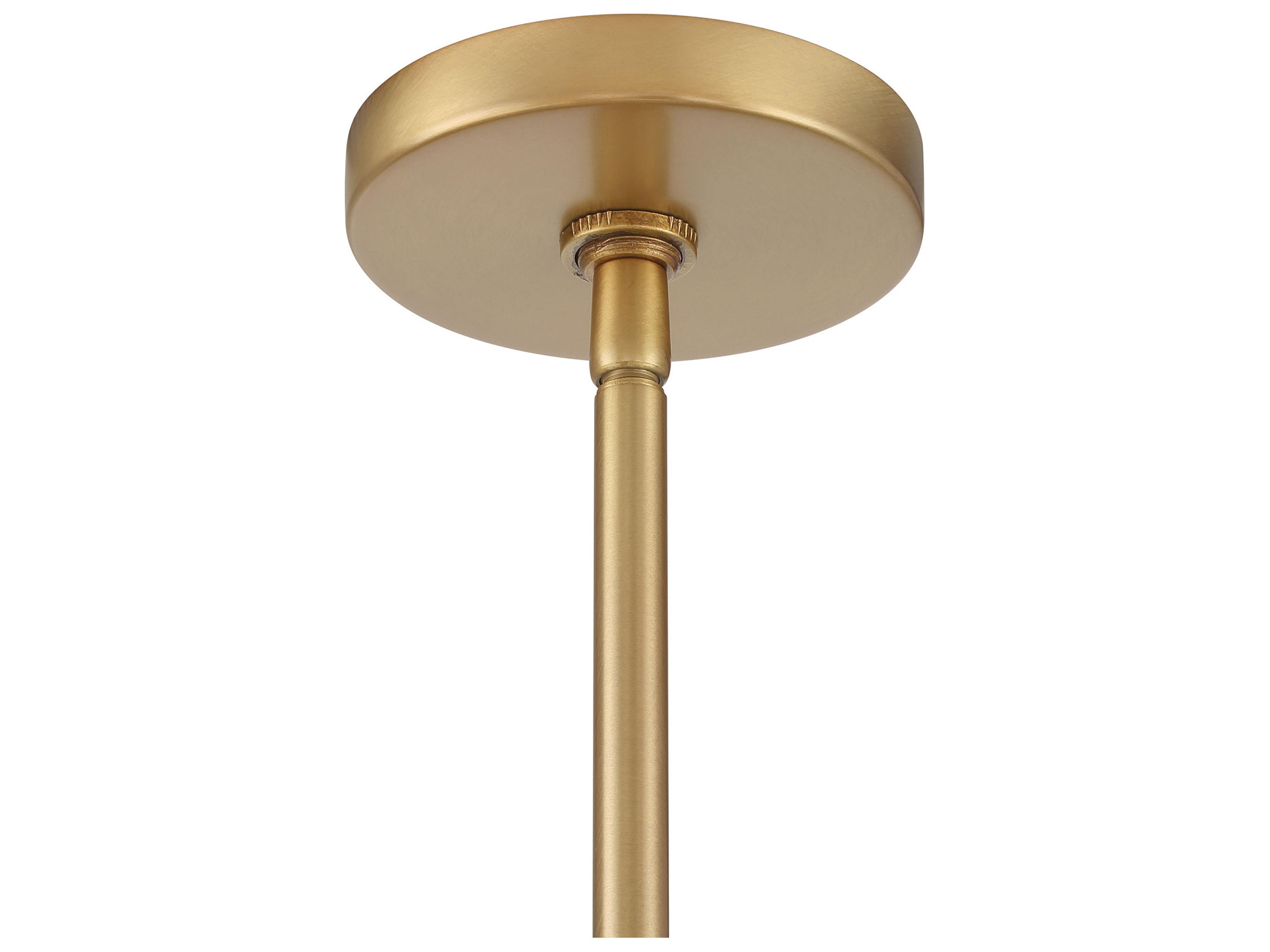 Minka Lavery Willow 6-Light Legacy Brass Round Pendant