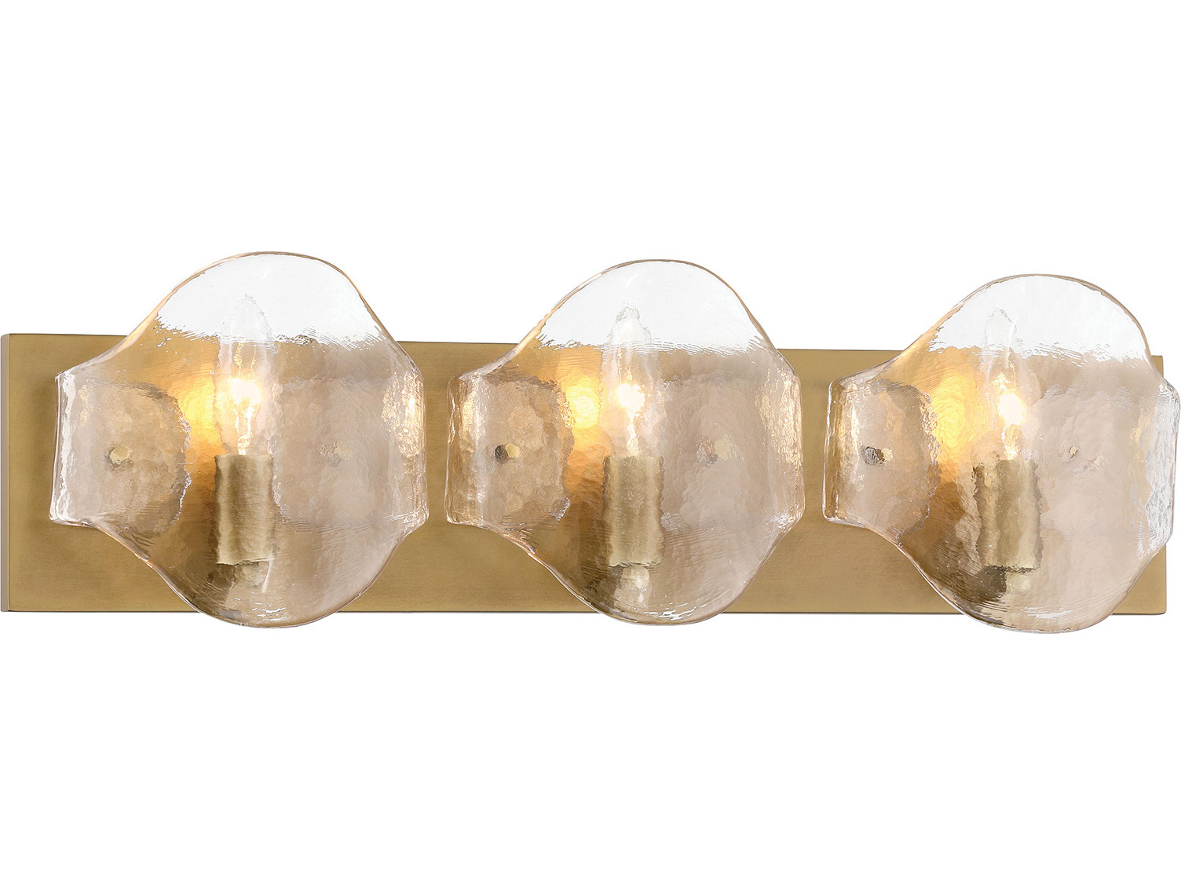 Elora 3-Light Legacy Brass Vanity Light