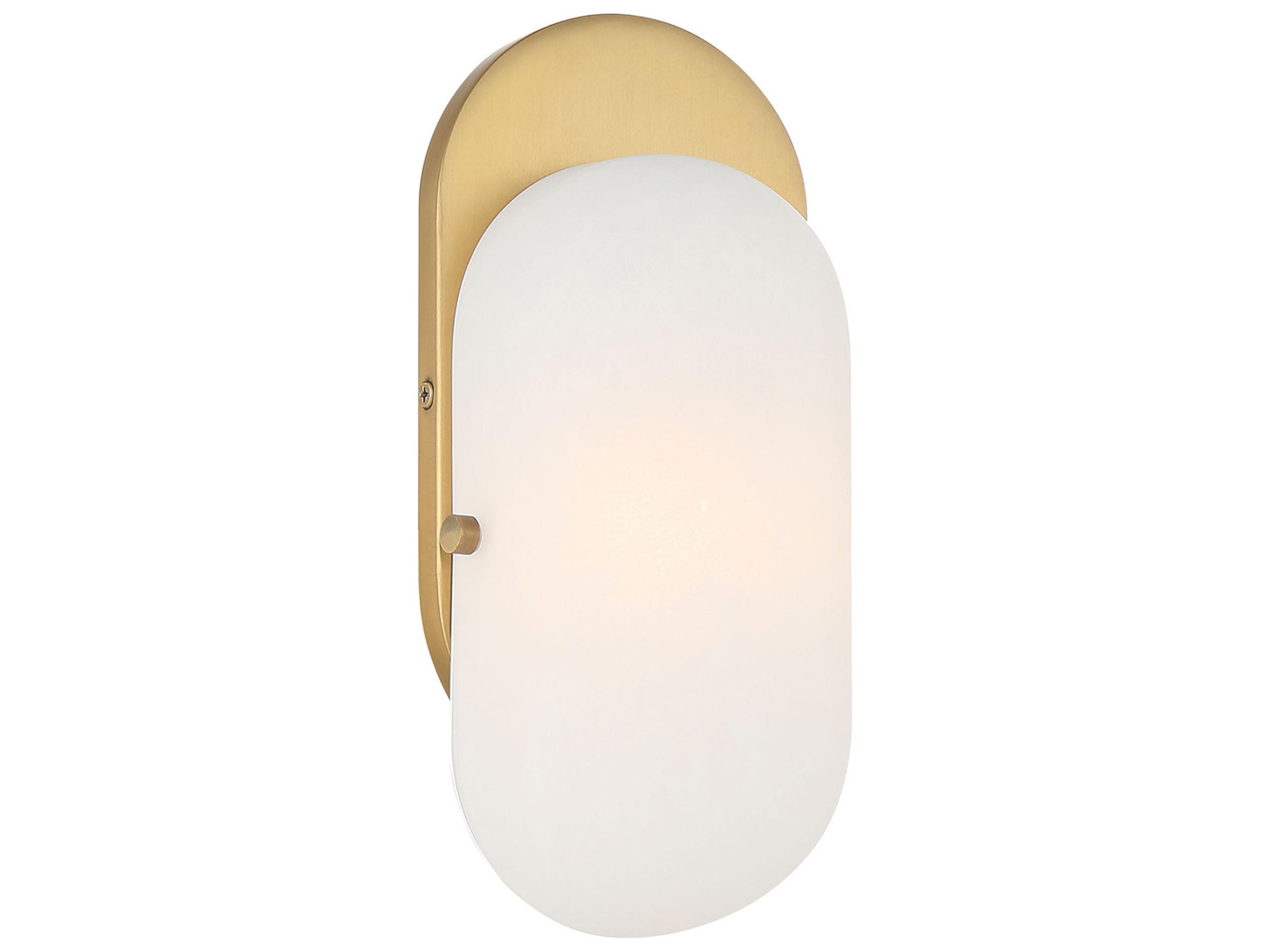 Heathcote 1-Light Legacy Brass Vanity Light